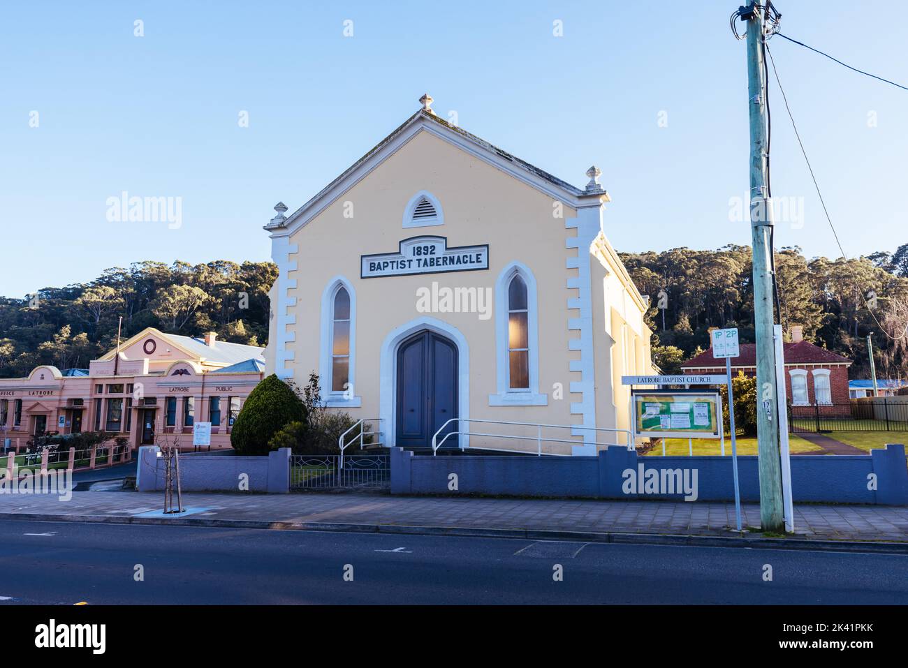 Historic Evandale in Tasmania Australia Stock Photo Alamy