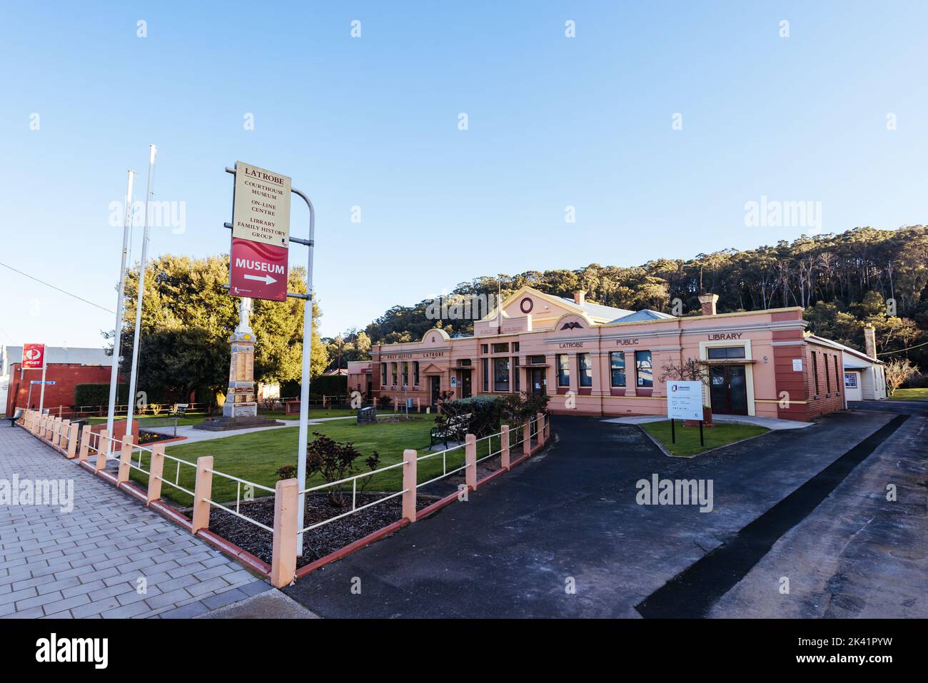 Historic Evandale in Tasmania Australia Stock Photo Alamy