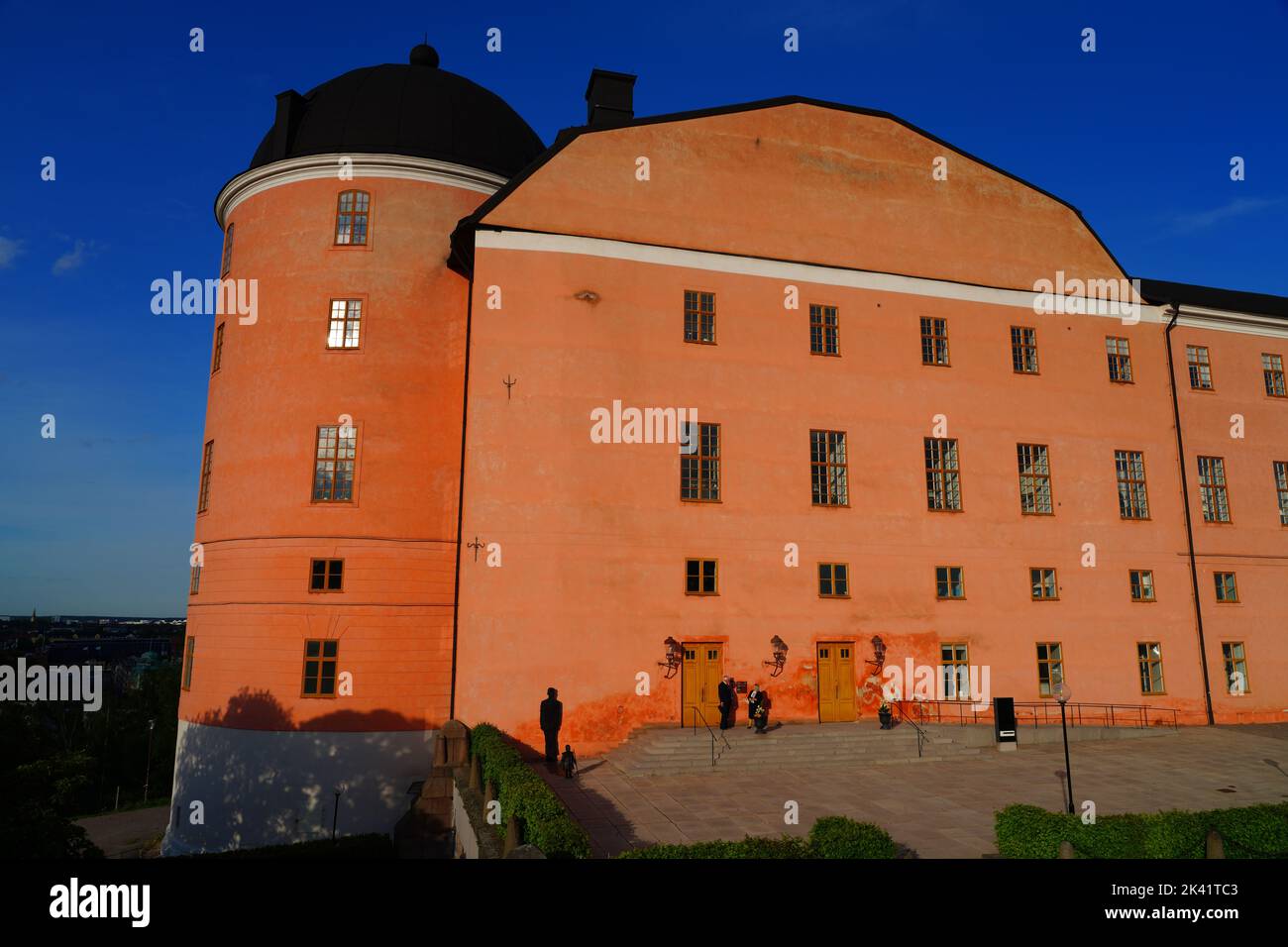 UPPSALA, SWEDEN 1 JUN 2022 View of the Uppsala Castle (Uppsala Slott