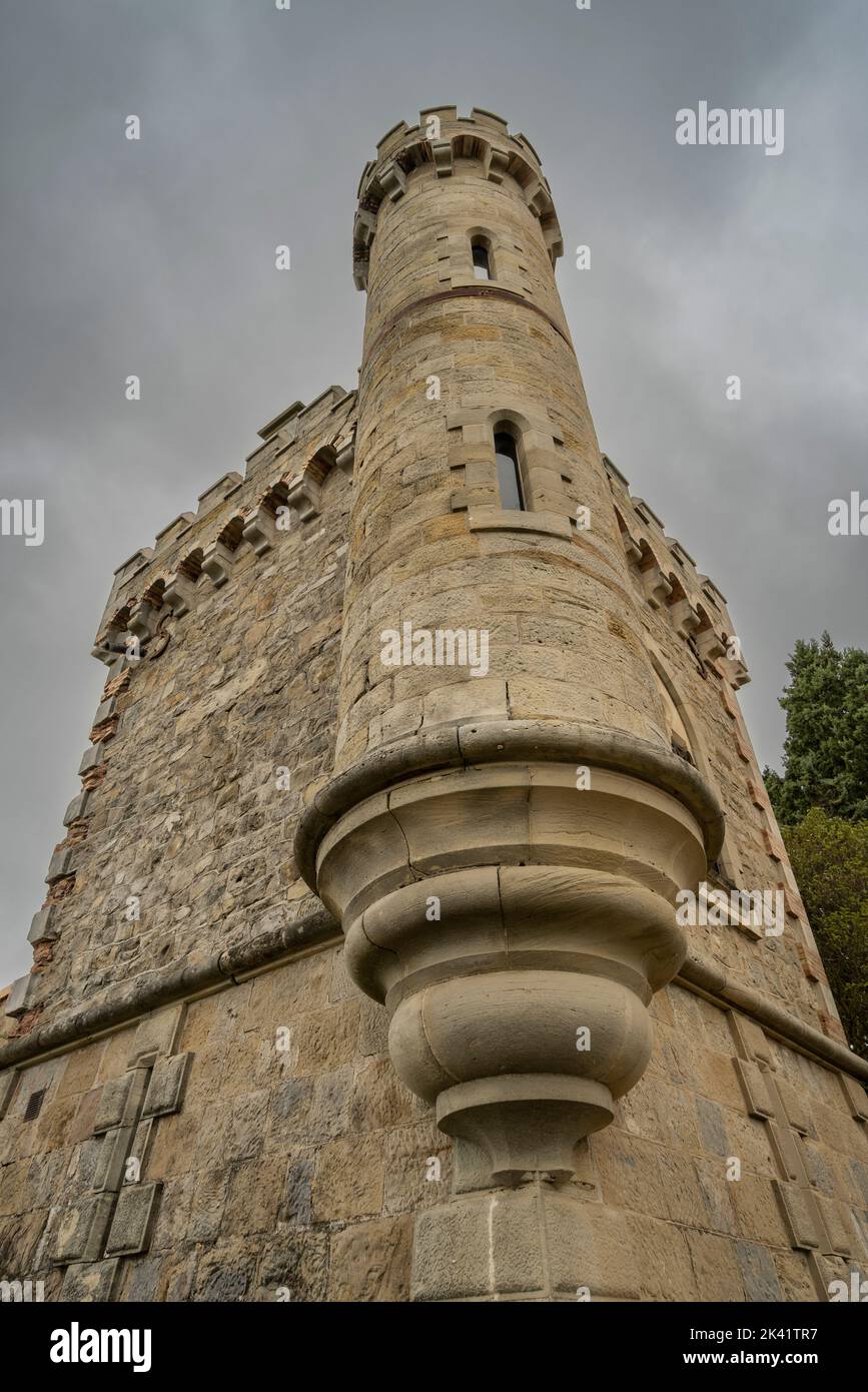 Tour Magdala (20th century). RennesleChâteau. Aude Dep. Occitanie