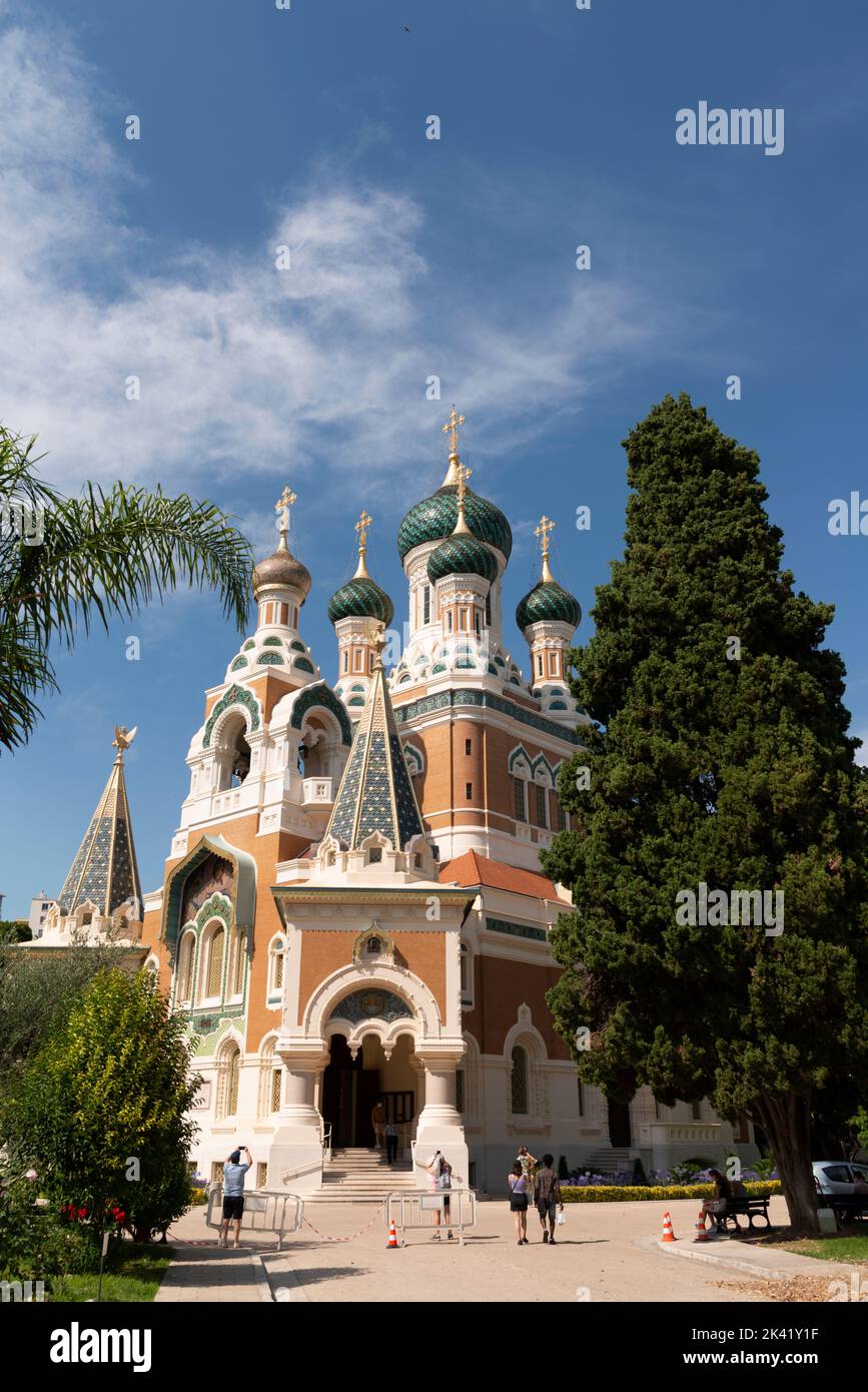 St Nicholas Orthodox Cathedral (French Cathédrale Orthodoxe SaintNicolas de Nice). Eastern