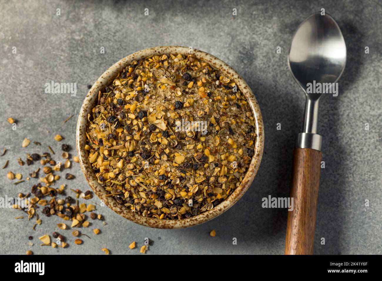 Dry Homemade Barbecue BBQ Rub in a Bowl Stock Photo - Alamy