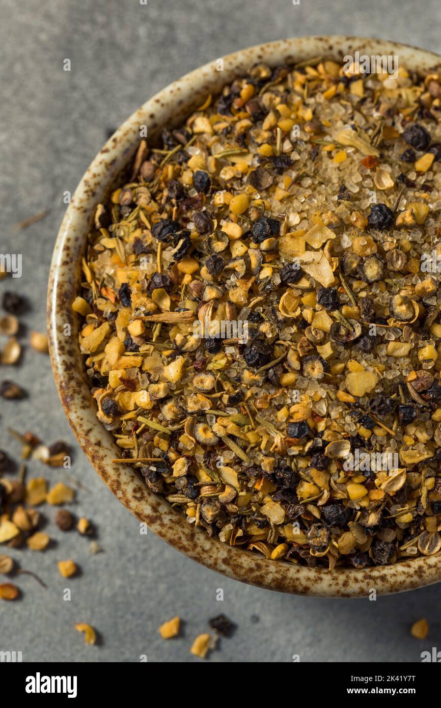 Dry Homemade Barbecue BBQ Rub in a Bowl Stock Photo - Alamy