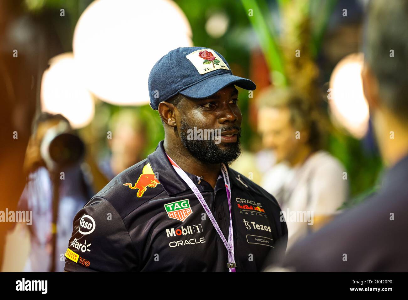 General Micah Racing Singapore, 29/09/2022, RICHARDS Micah, in the paddock with Red Bull ...