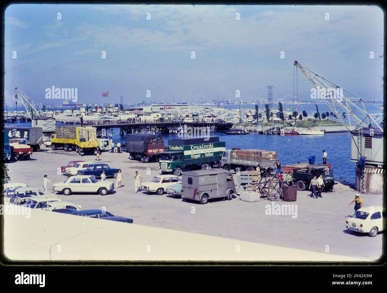 Cervinia, Italy, archives 1967 Stock Photo