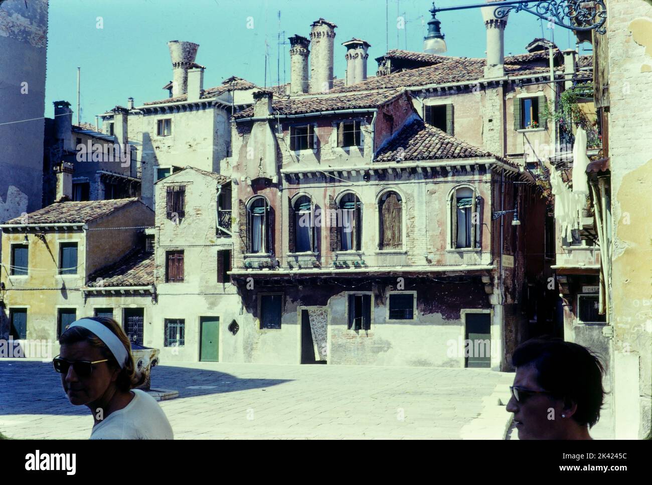Venice, Italy, archives 1967 Stock Photo