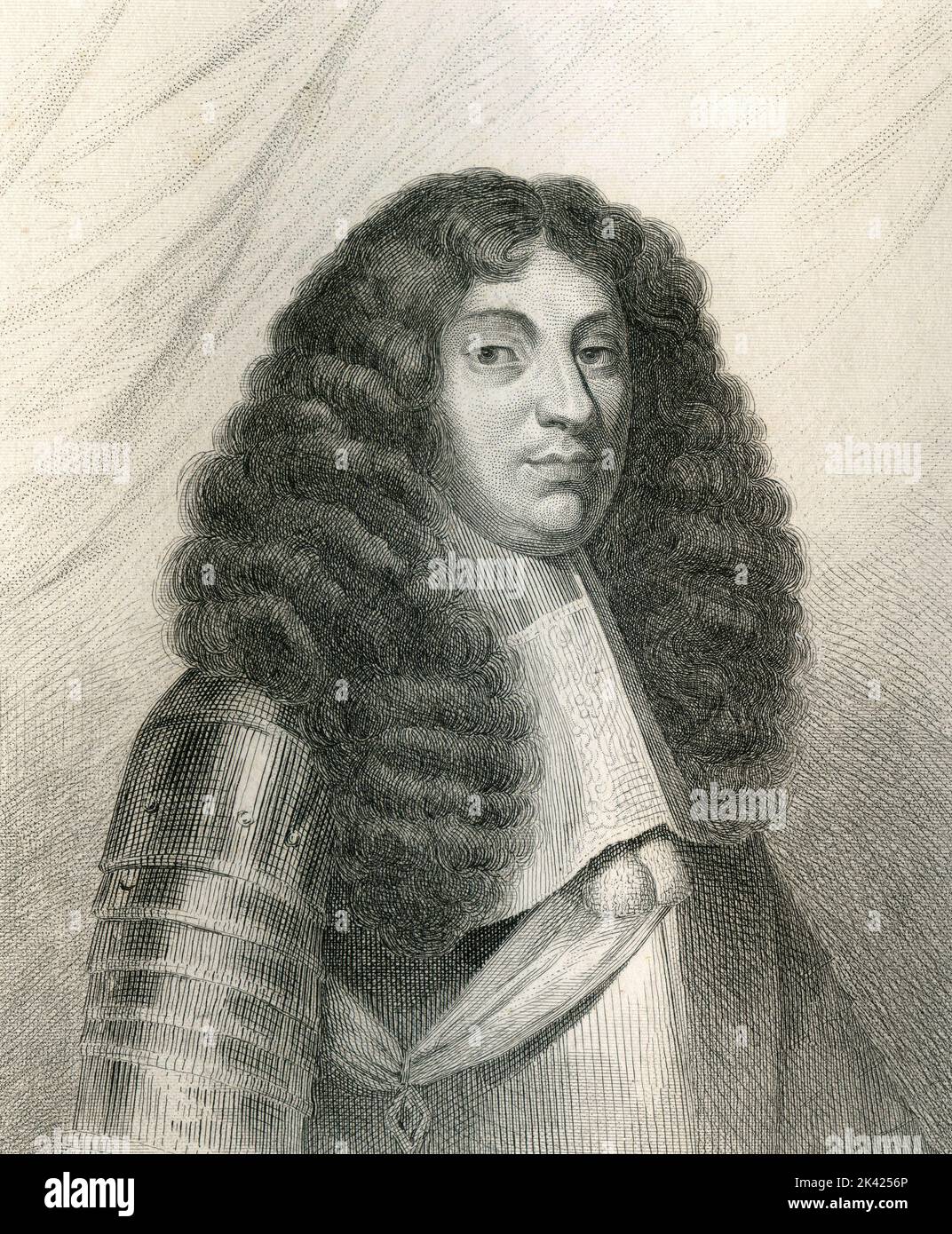 Portrait of Edward Prince Palatine of the Rhine, 1800 ca. Stock Photo