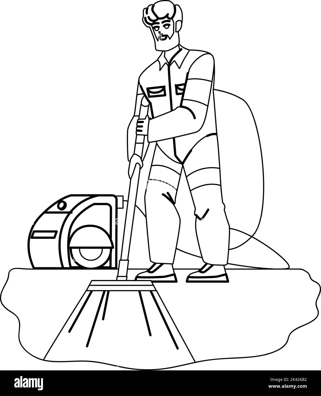 carpet cleaning vector Stock Vector Image & Art Alamy