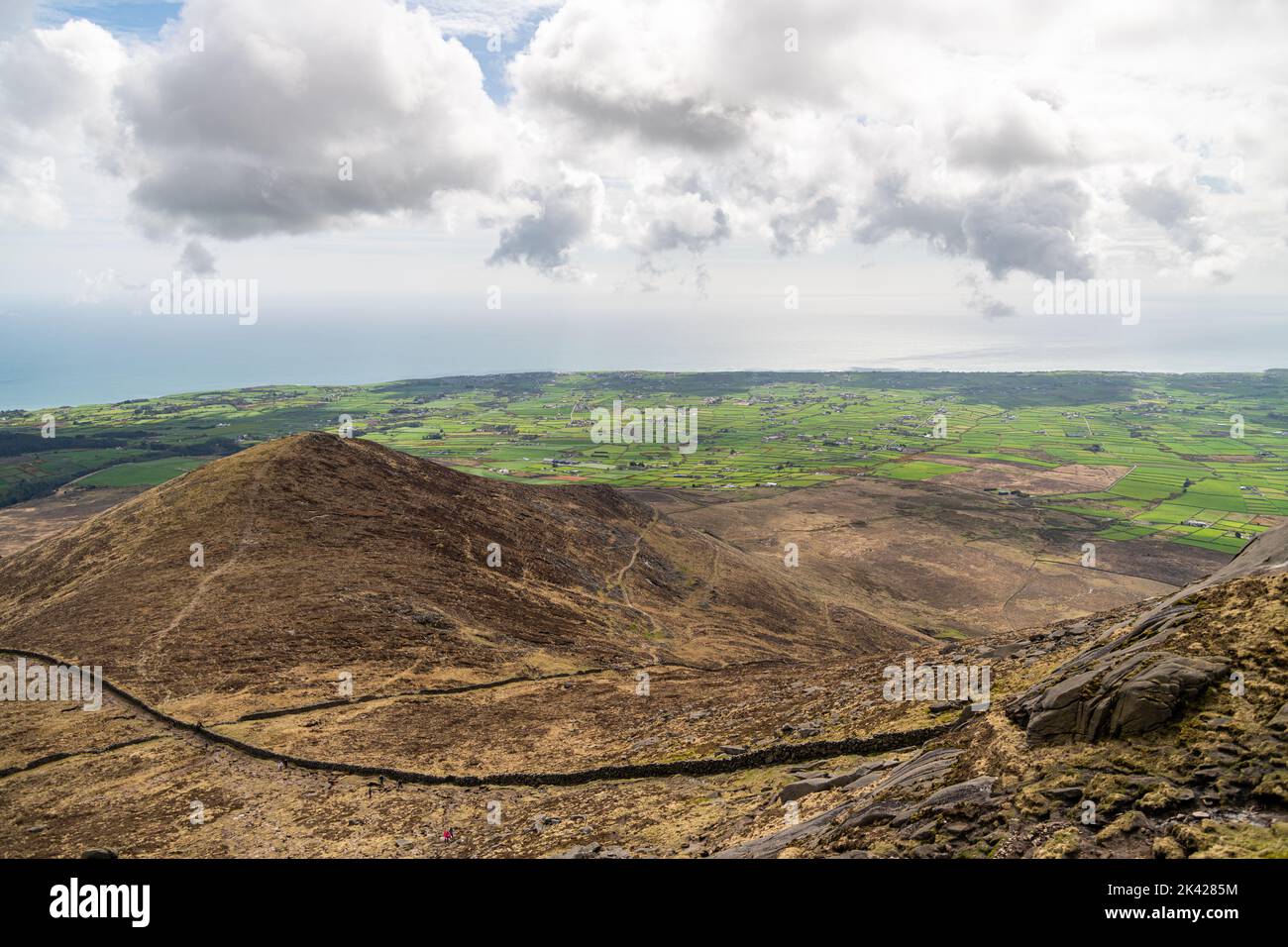 A view of the Mourne Mountains in Northern Ireland, UK Stock Photo Alamy