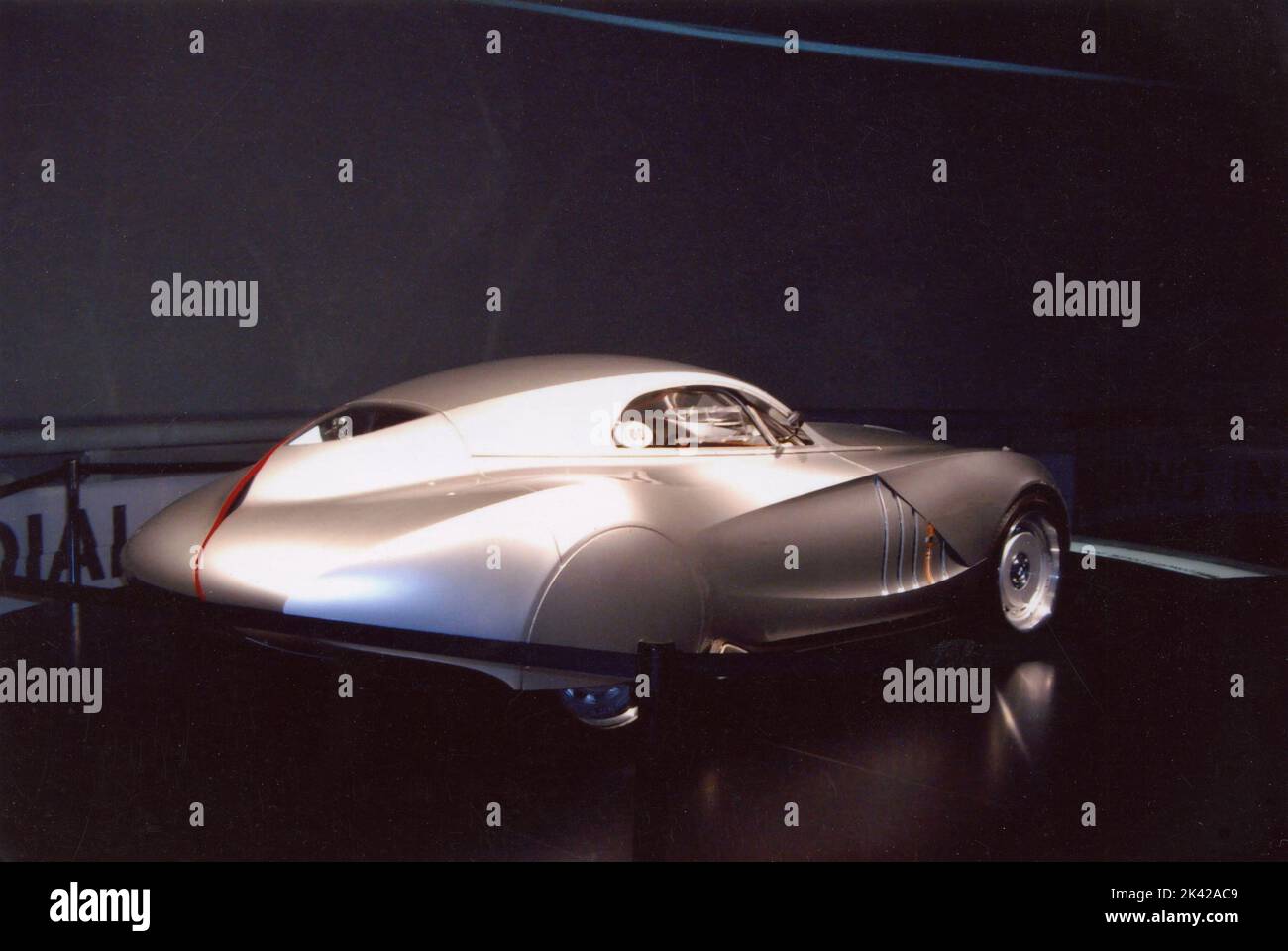 Prototype of a futuristic car, 2008 Stock Photo