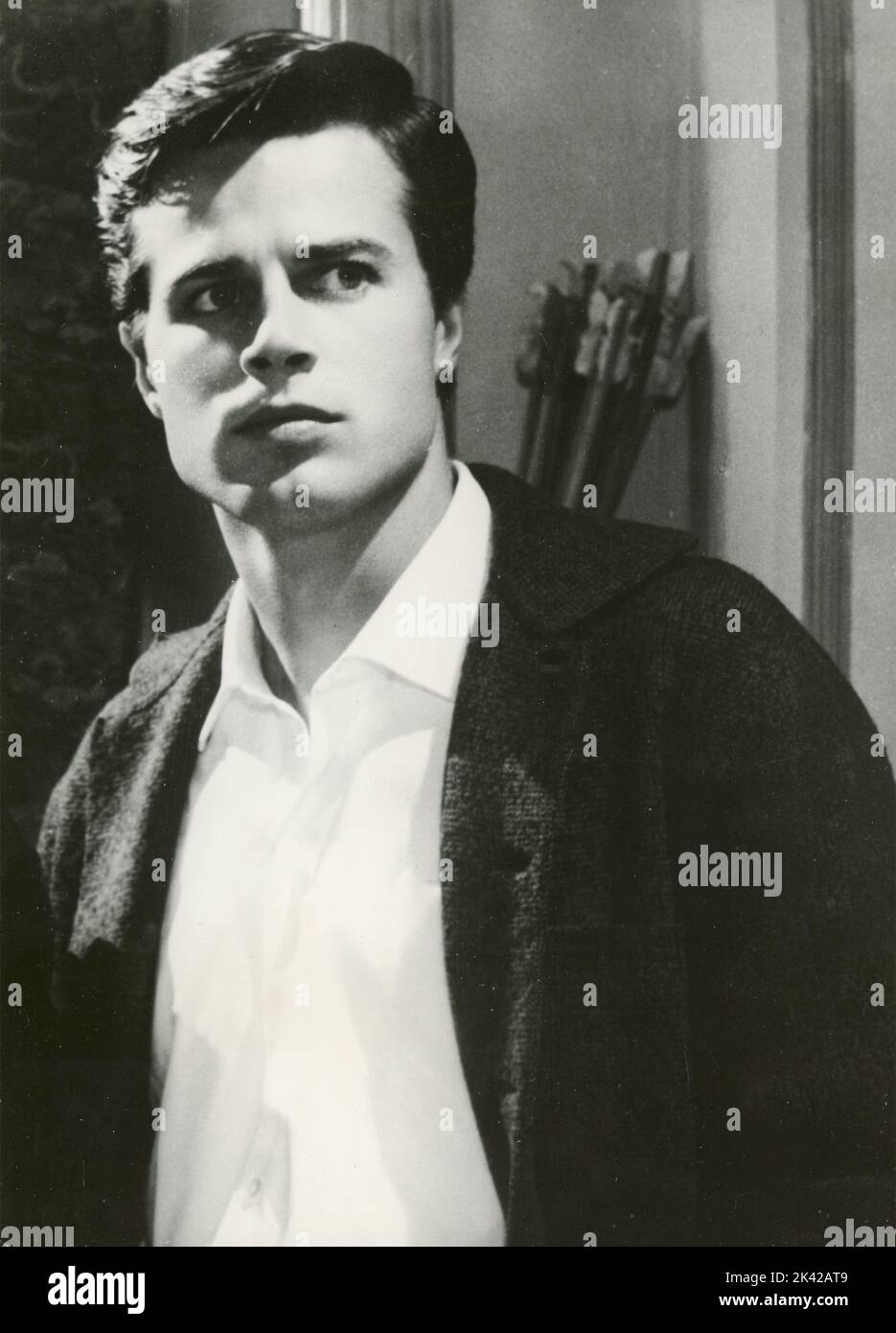 French actor Jean Sorel, France 1950s Stock Photo