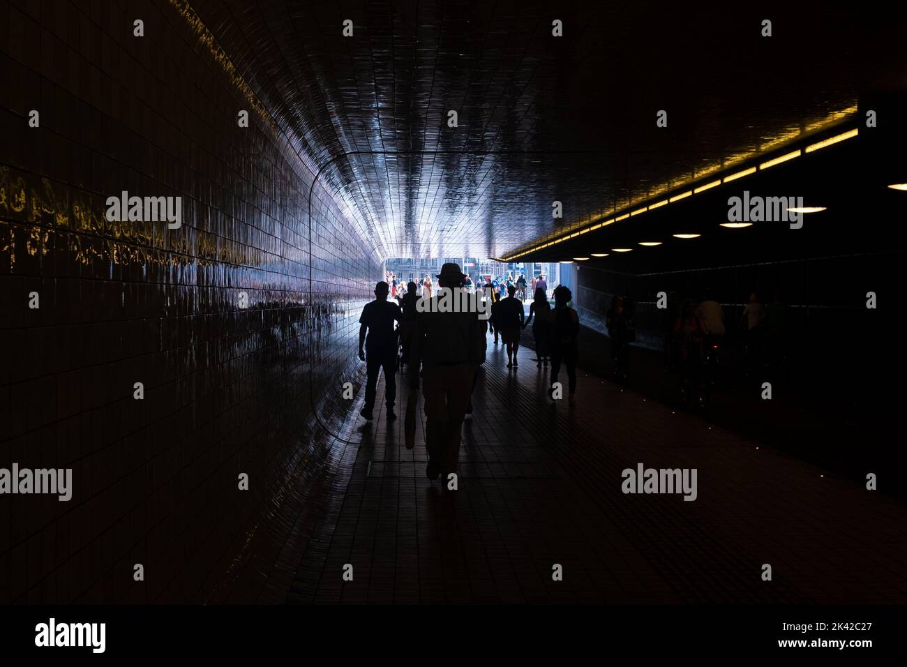 Subway, Amsterdam, The Netherlands Stock Photo