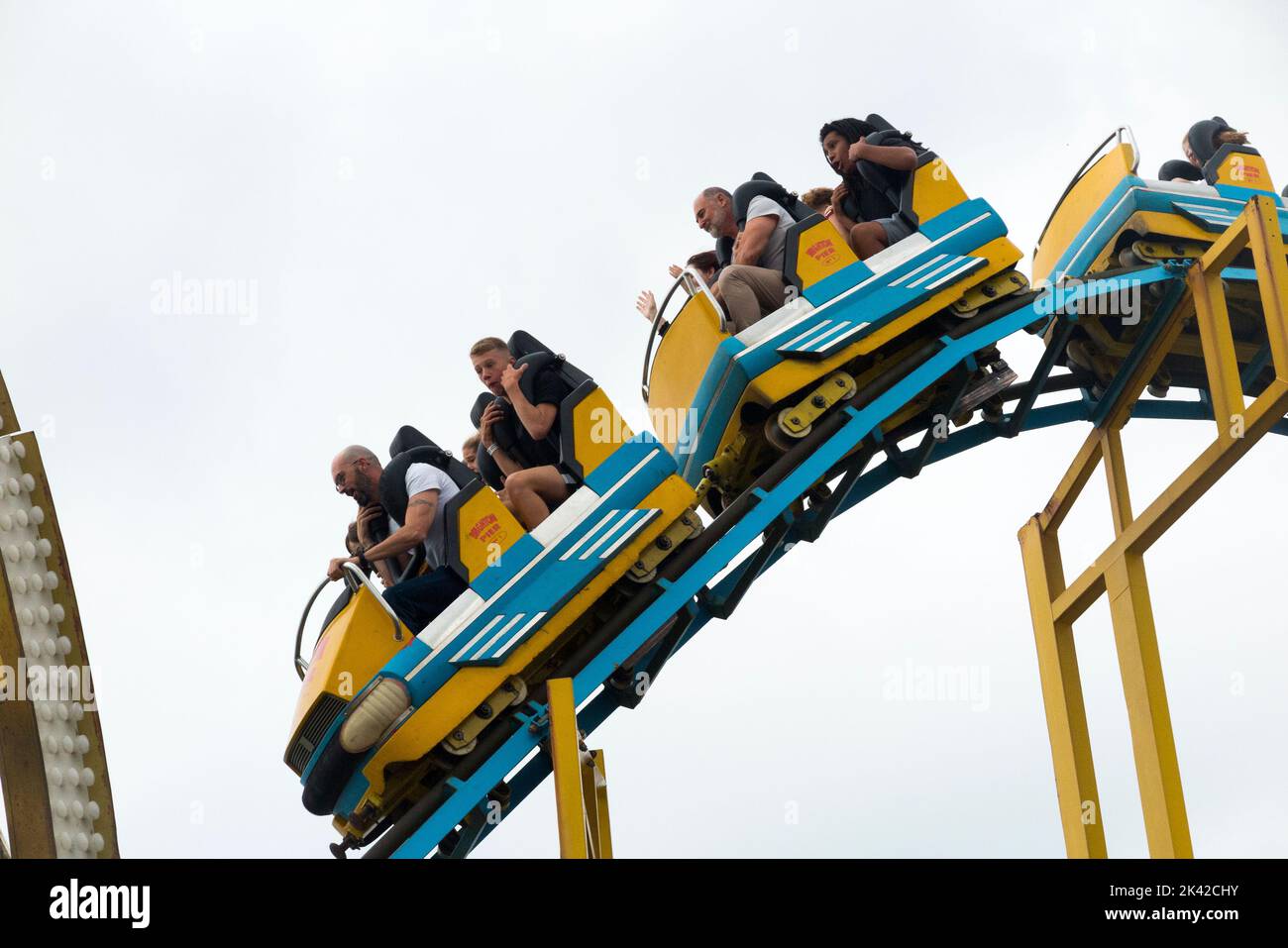 Fairground ride carriage hi res stock photography and images