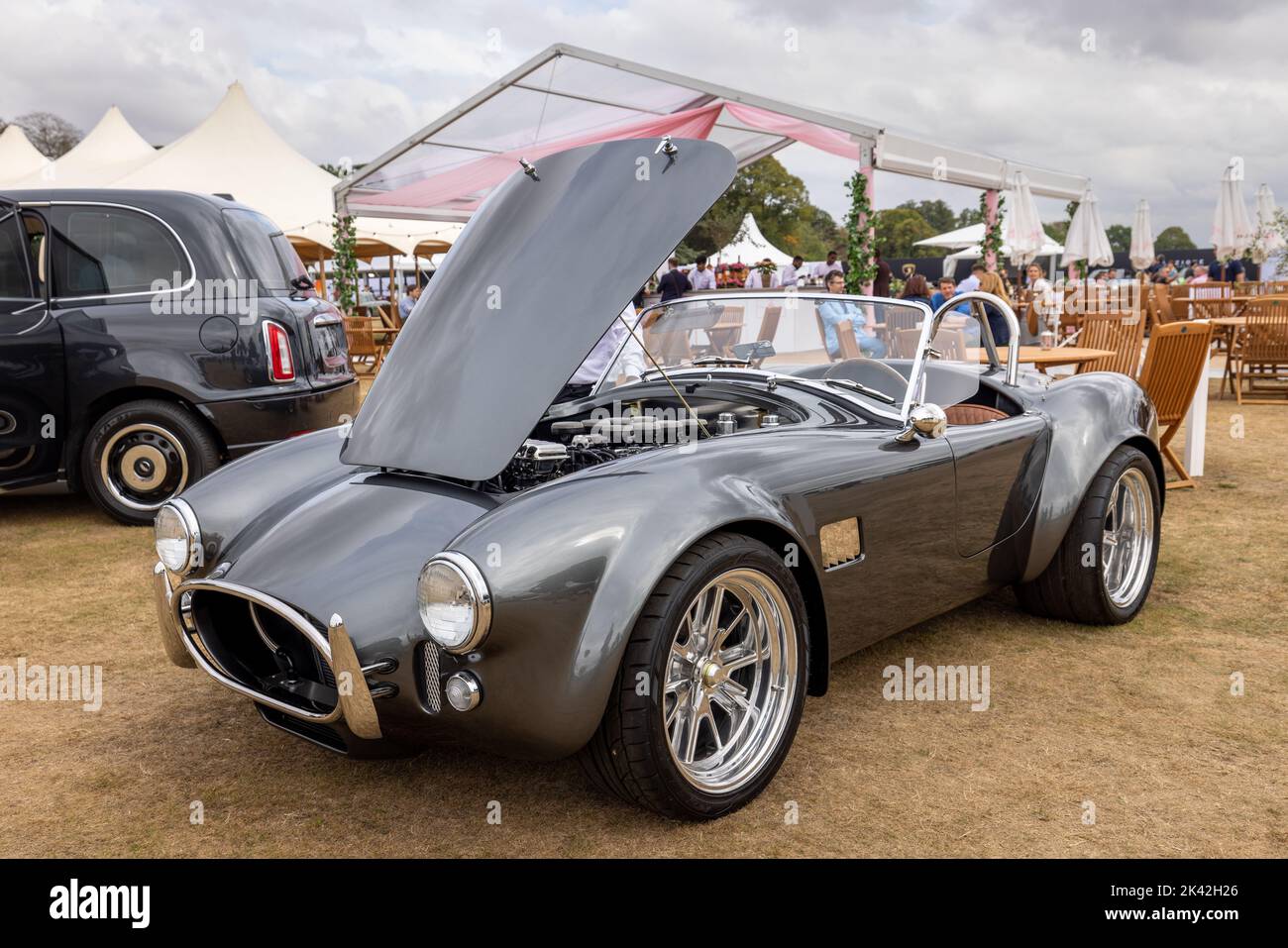 2022 Superformance MkIII Cobra, on display at the Salon Privé Concours d’Elégance motor show held at Blenheim Palace Stock Photo