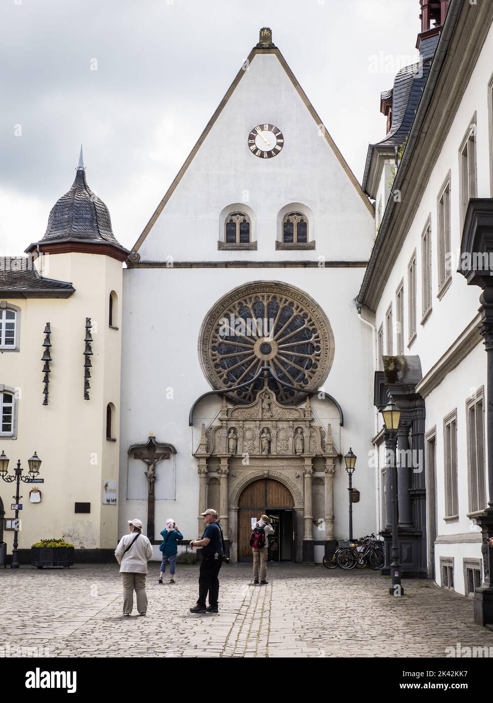 Jesuitenplatz, Koblenz, Germany Stock Photo Alamy