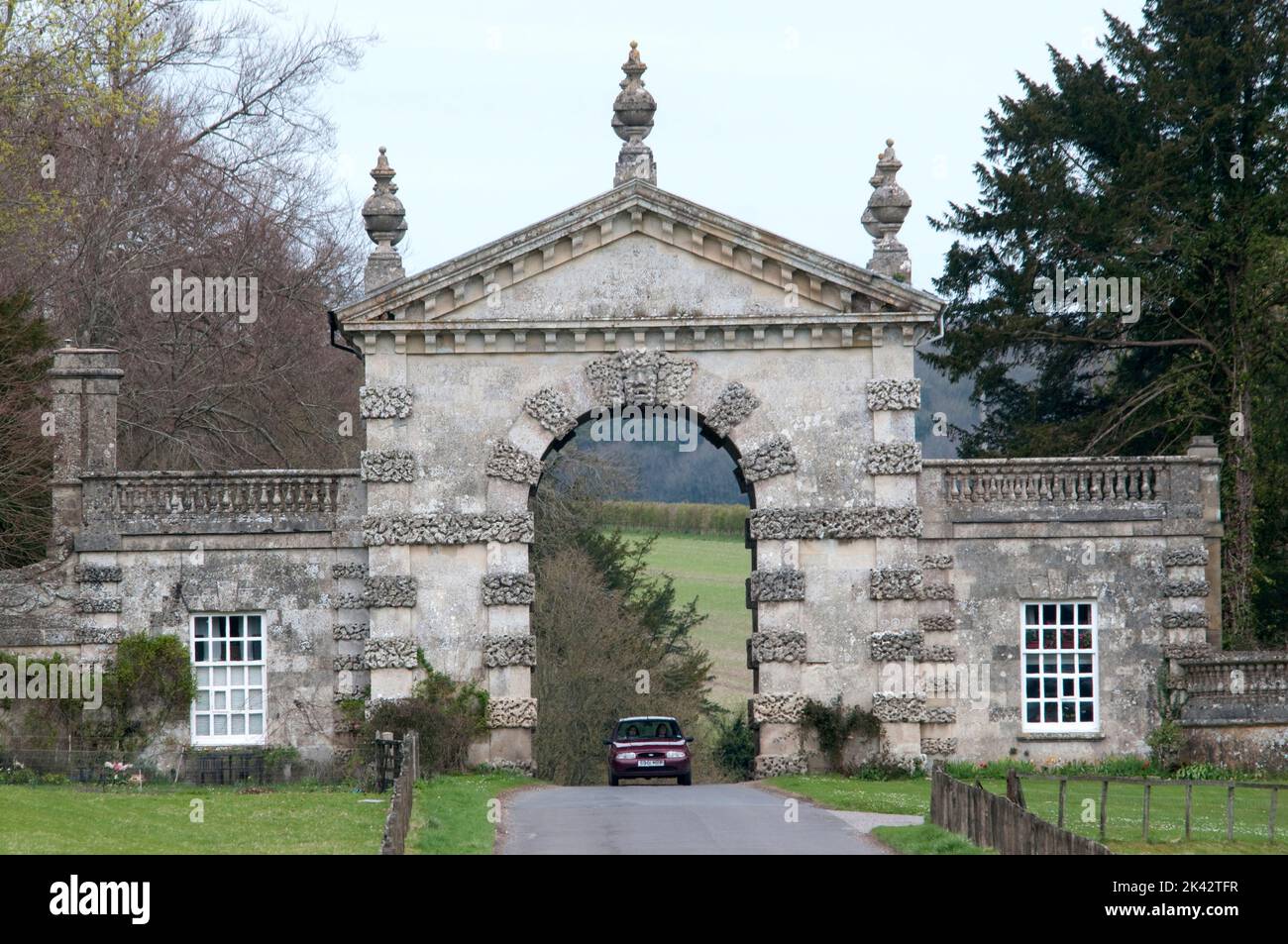 The archway, Fonthill Gifford, Wiltshire, UK Stock Photo Alamy