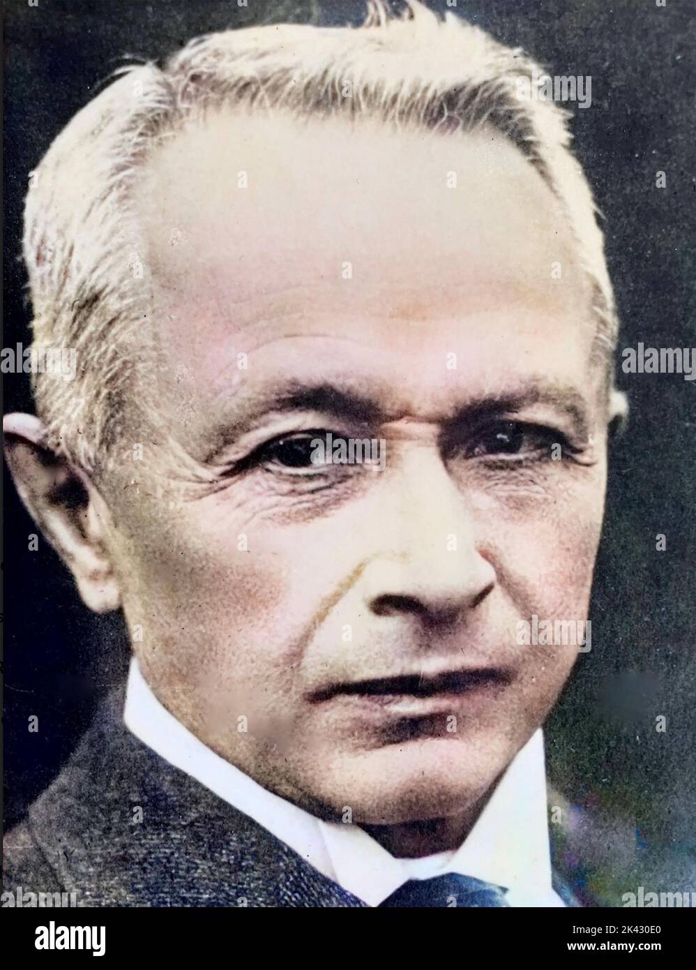 HUGO JUNKERS (18591935) German aircraft engineer and designer in 1920