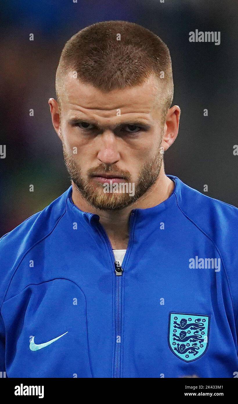 England's Eric Dier before the UEFA Nations League Group C Match at San Siro Stadium, Italy. Picture date: Friday September 23, 2022. Stock Photo
