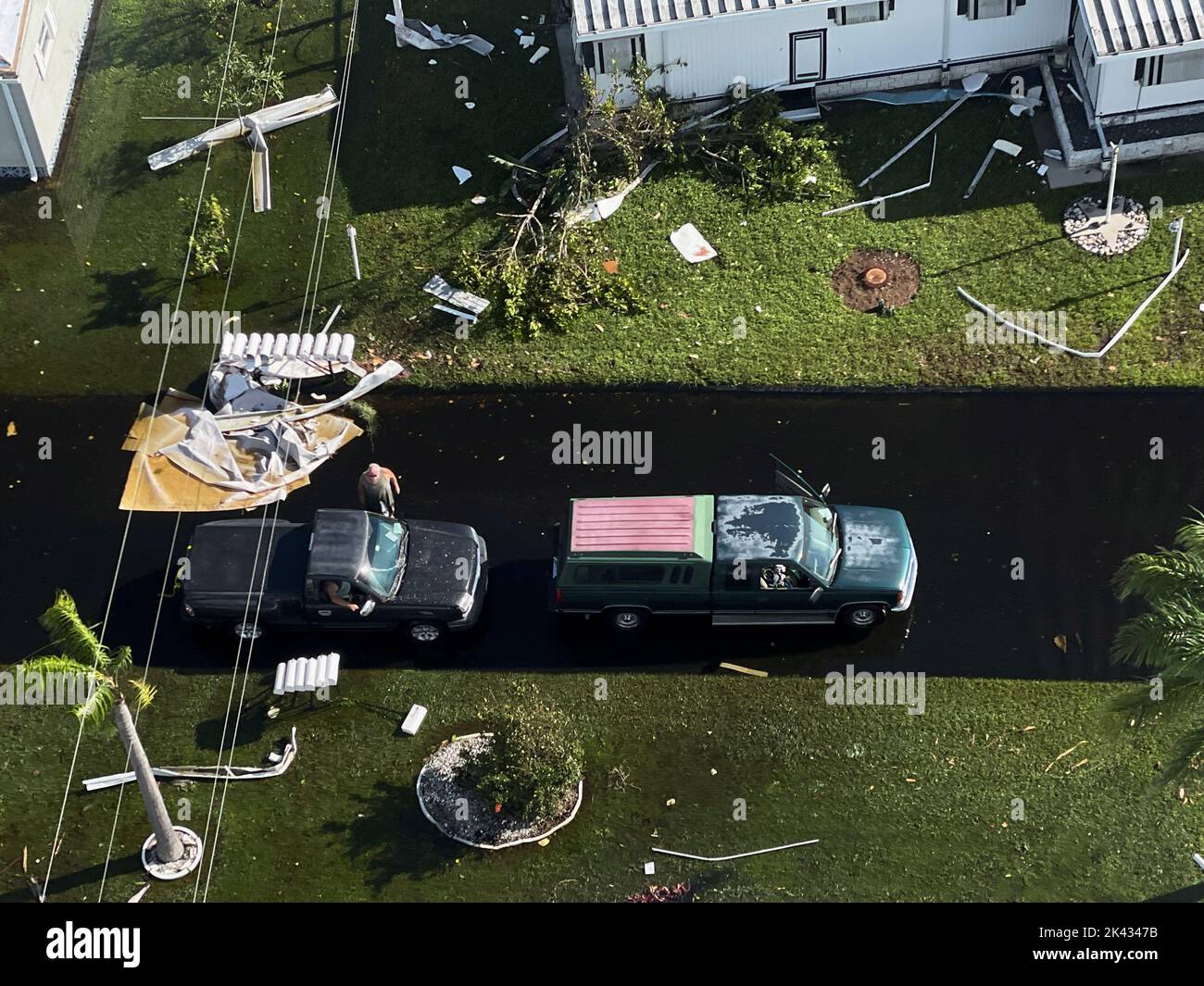 Hurricane ian fort myers hi-res stock photography and images - Alamy
