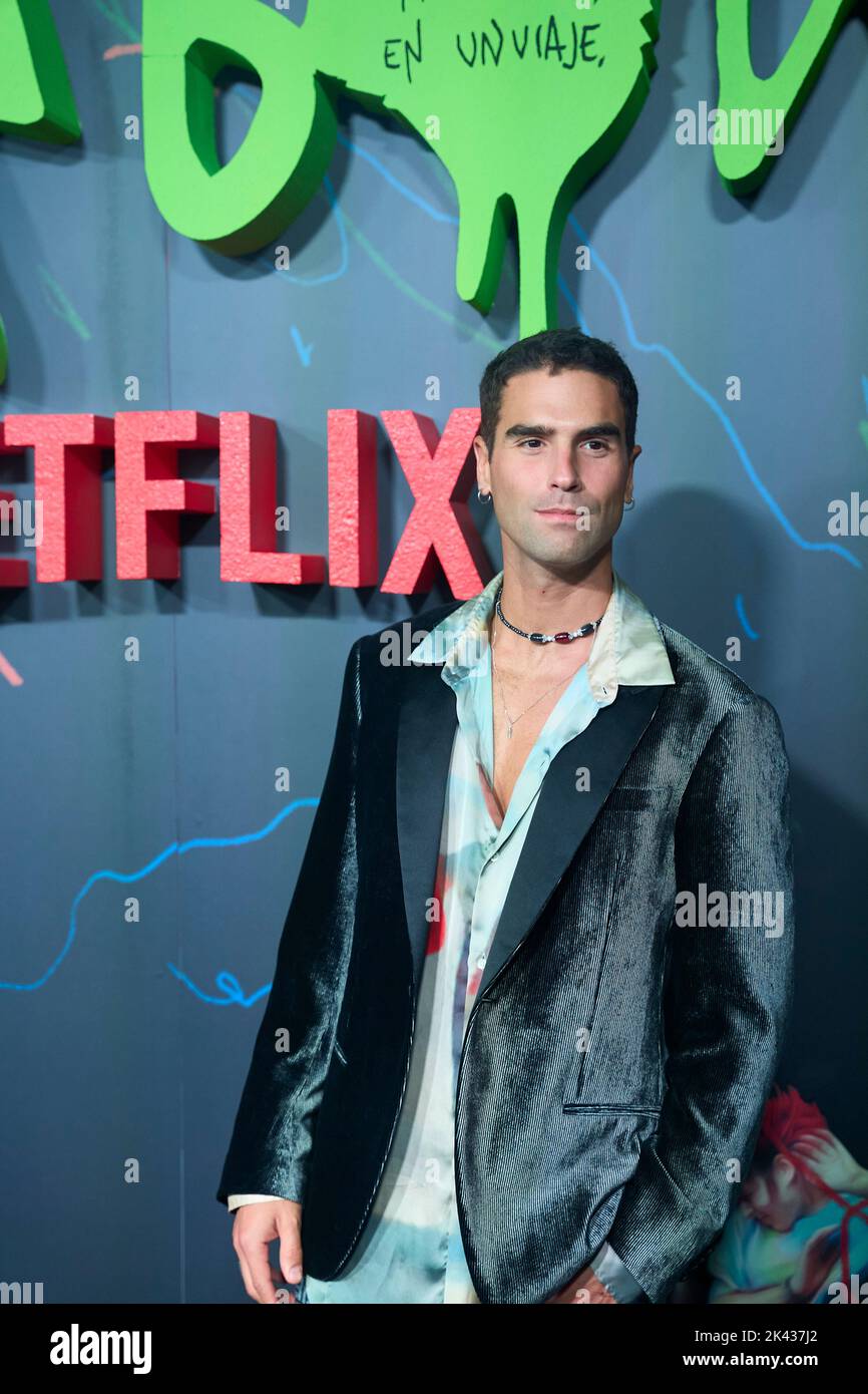Madrid. Spain. 20220929, Nicolas Furtado attends ‘Rainbow’ Premiee at