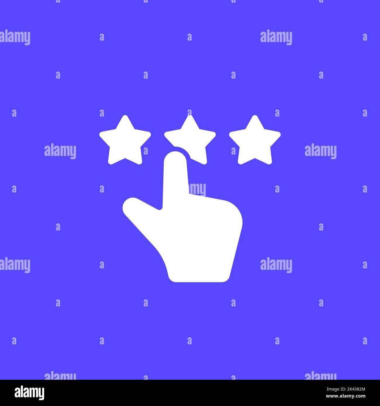 tap for feedback vector icon Stock Vector