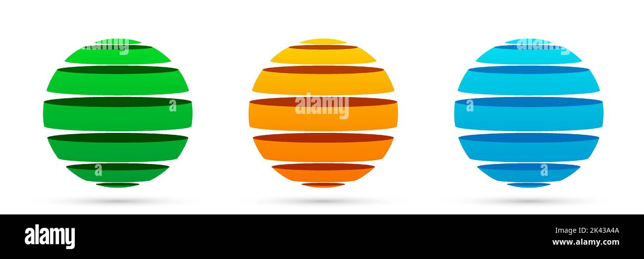 Set of realistic decorative 3d spheres Stock Vector Image & Art - Alamy