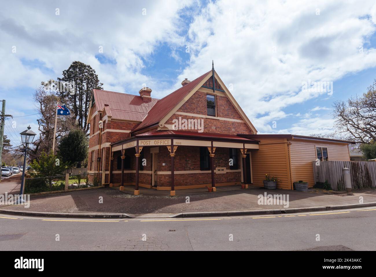 Historic Evandale in Tasmania Australia Stock Photo Alamy