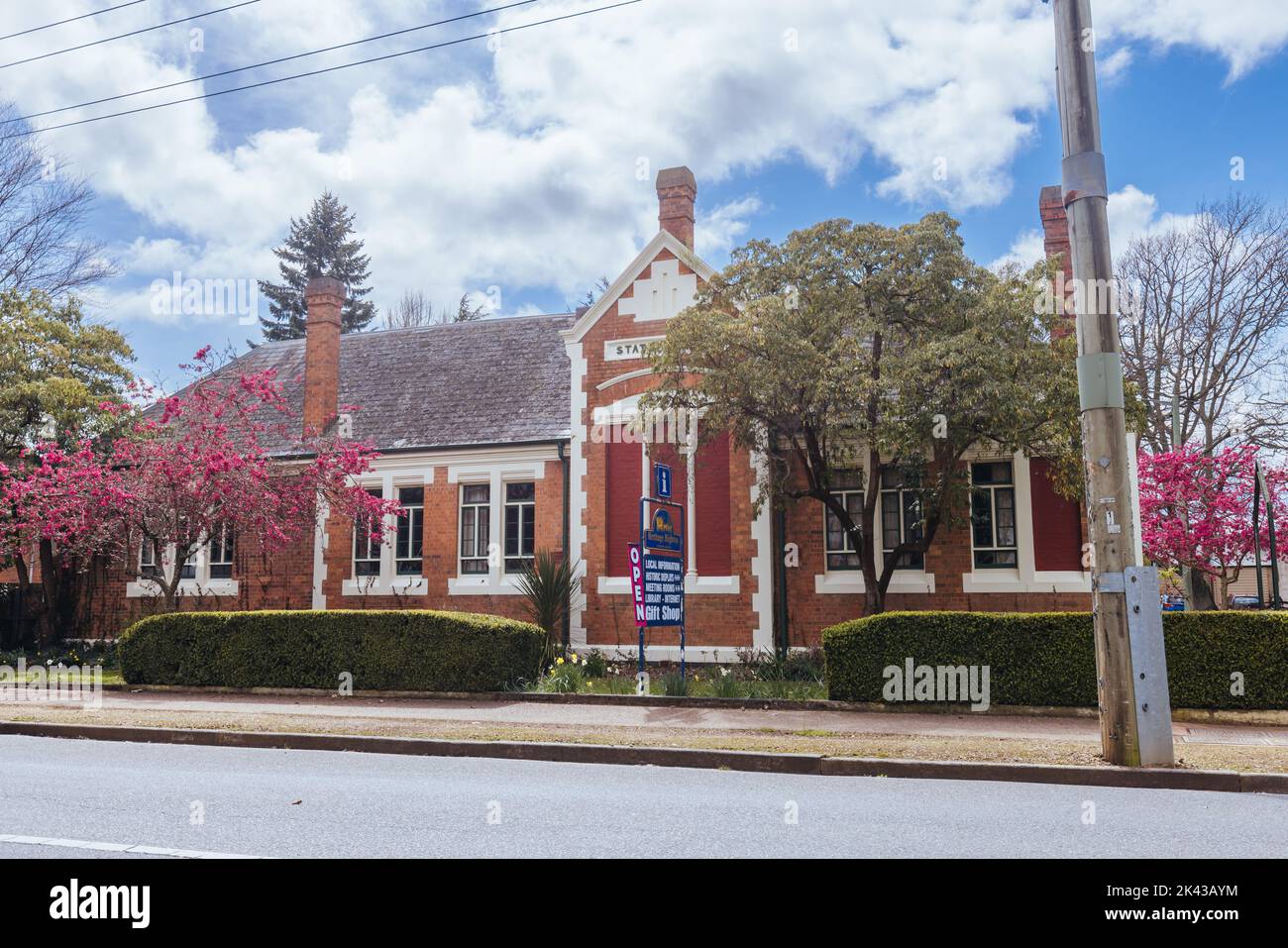 Historic Evandale in Tasmania Australia Stock Photo Alamy