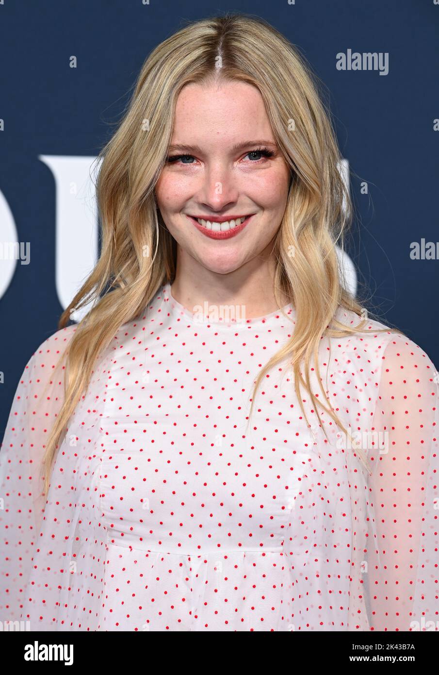 September 29th, 2022. London, UK. Morfydd Clark arriving at the BFI