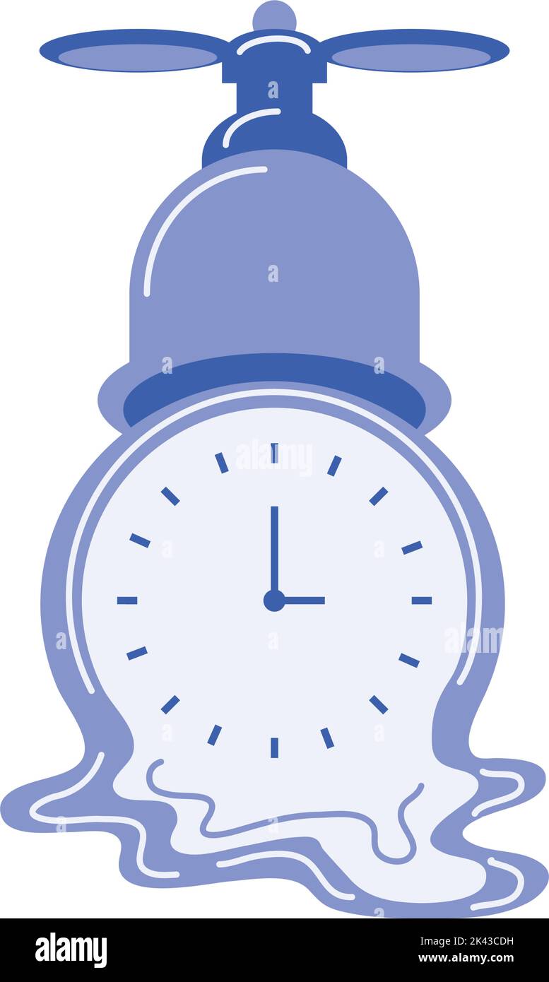 time clock flowing water Stock Vector Image & Art Alamy