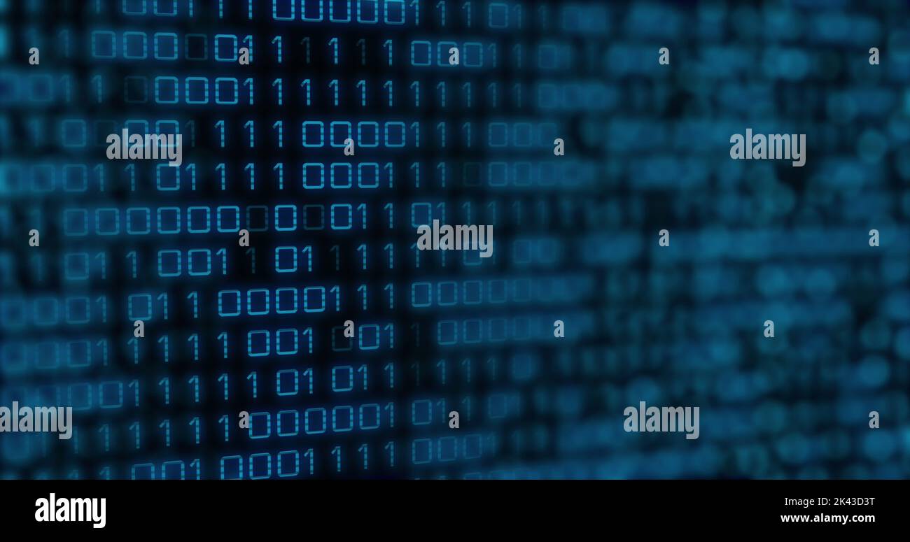 Image of data processing over globe Stock Photo