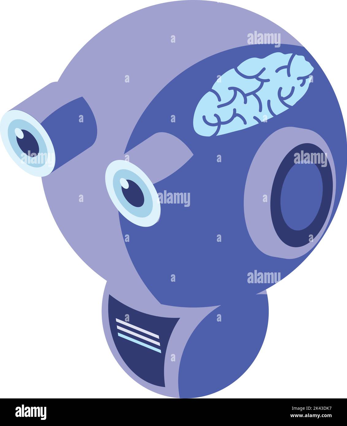 robot artificial intelligence Stock Vector Image & Art - Alamy