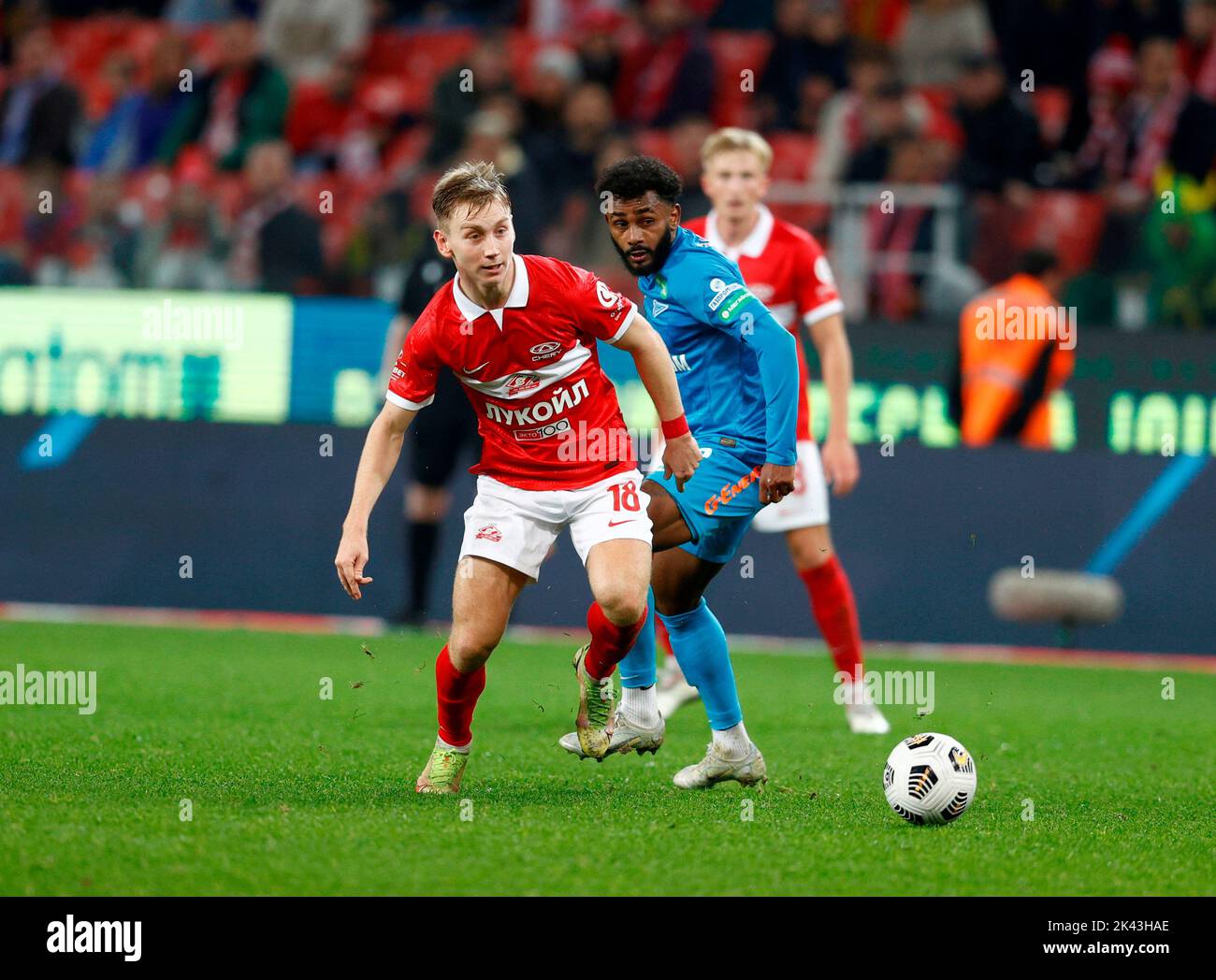 MOSCOW, RUSSIA, SEPTEMBER 29, 2022. The 2022/2023 FONBET Russian