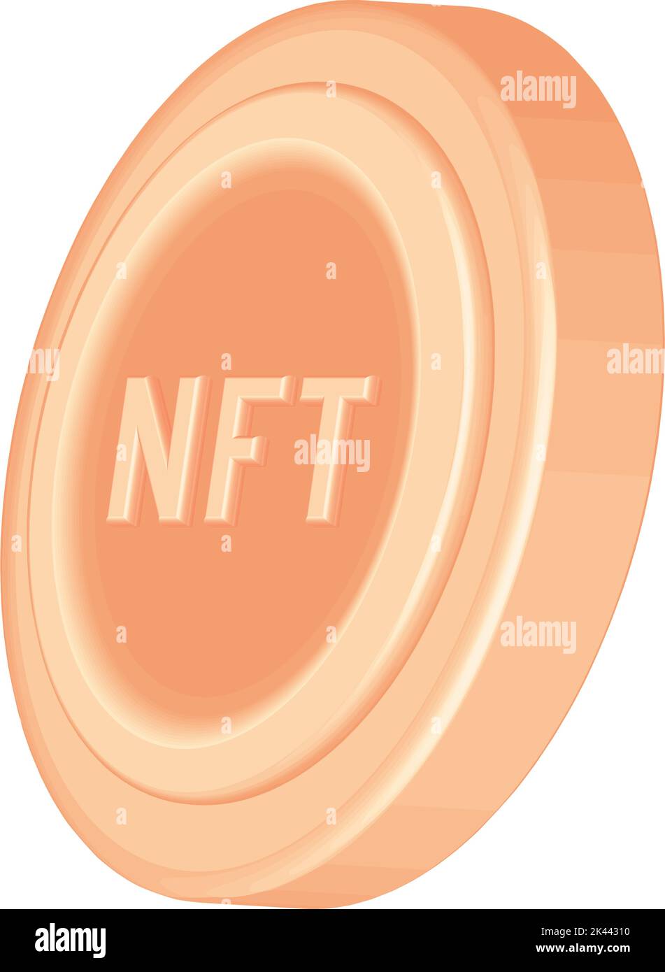 NFT coin virtual icon Stock Vector Image & Art - Alamy