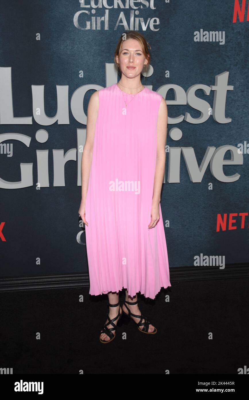 New York, NY, USA, September 29, 2022. Emma O'Connor attends the ...