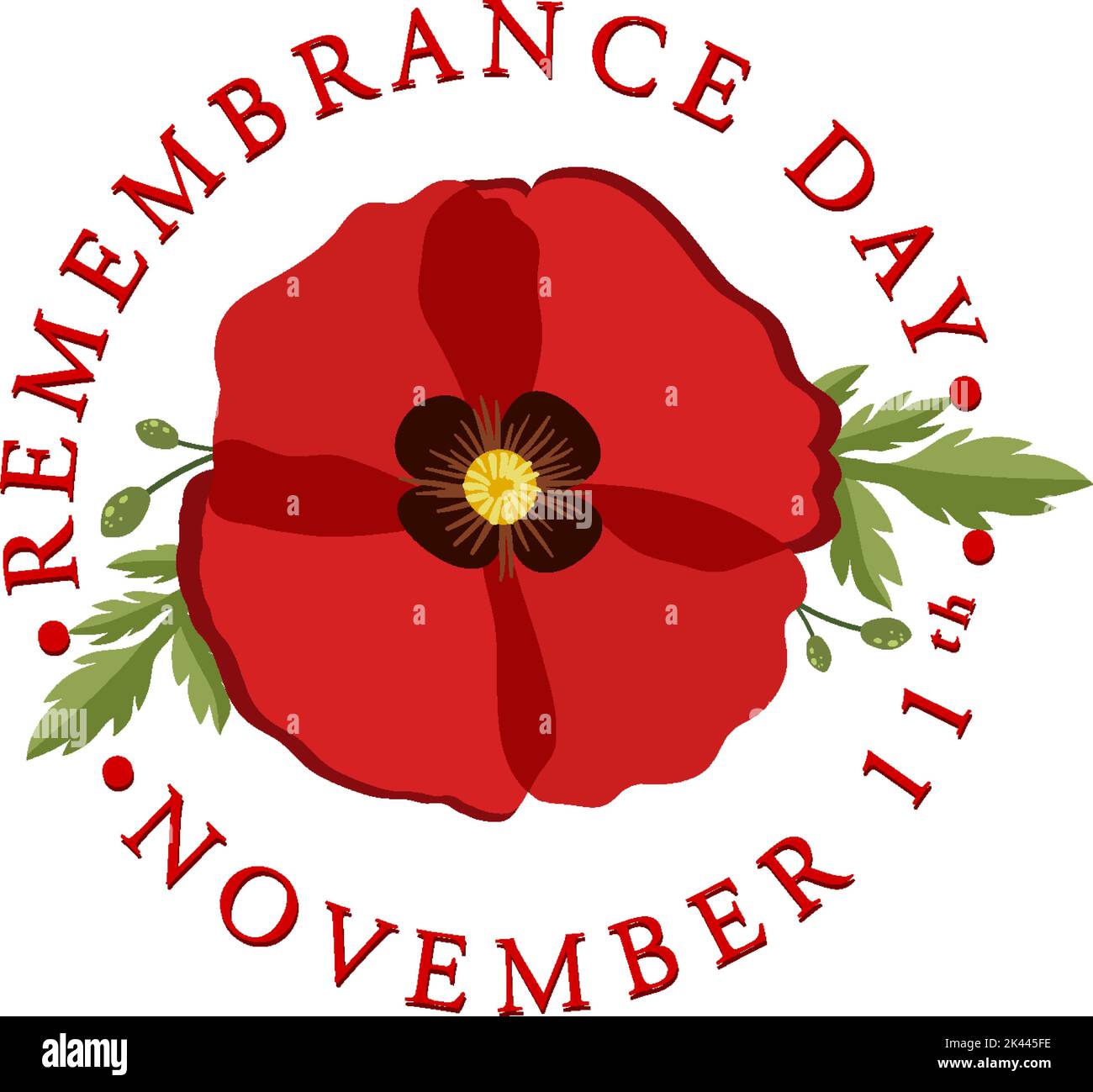 Remembrance Day Logo Design illustration Stock Vector Image & Art - Alamy