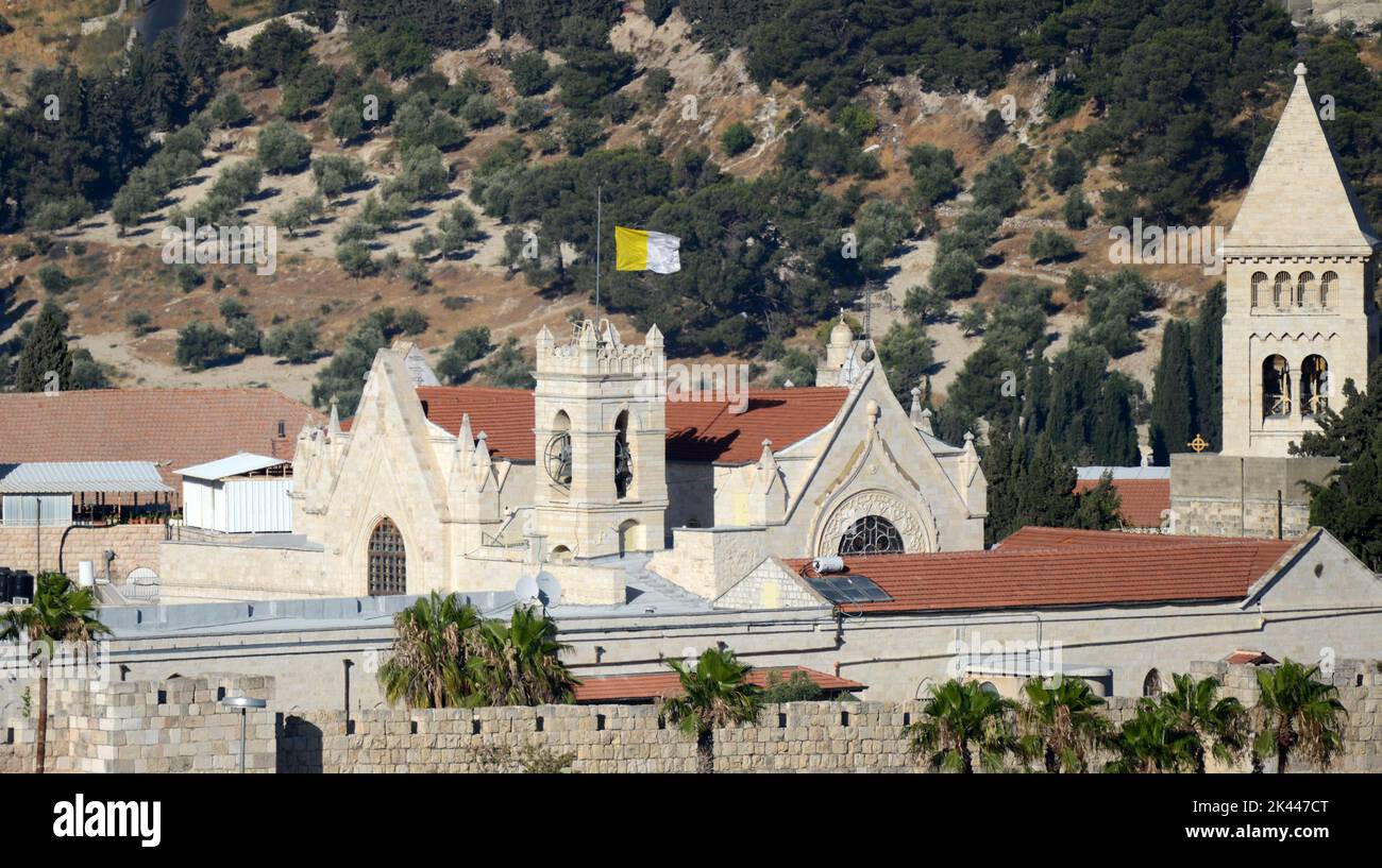 The Latin Patriarchate of Jerusalem in the Christian Quarter in the old