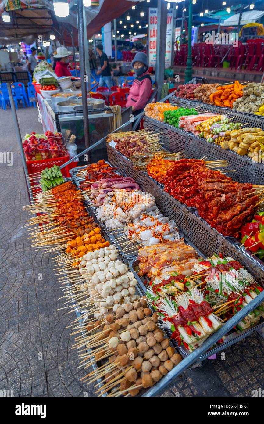 Cho Cay, Dalat Market, Dalat, Lam Dong Province, Vietnam Stock Photo