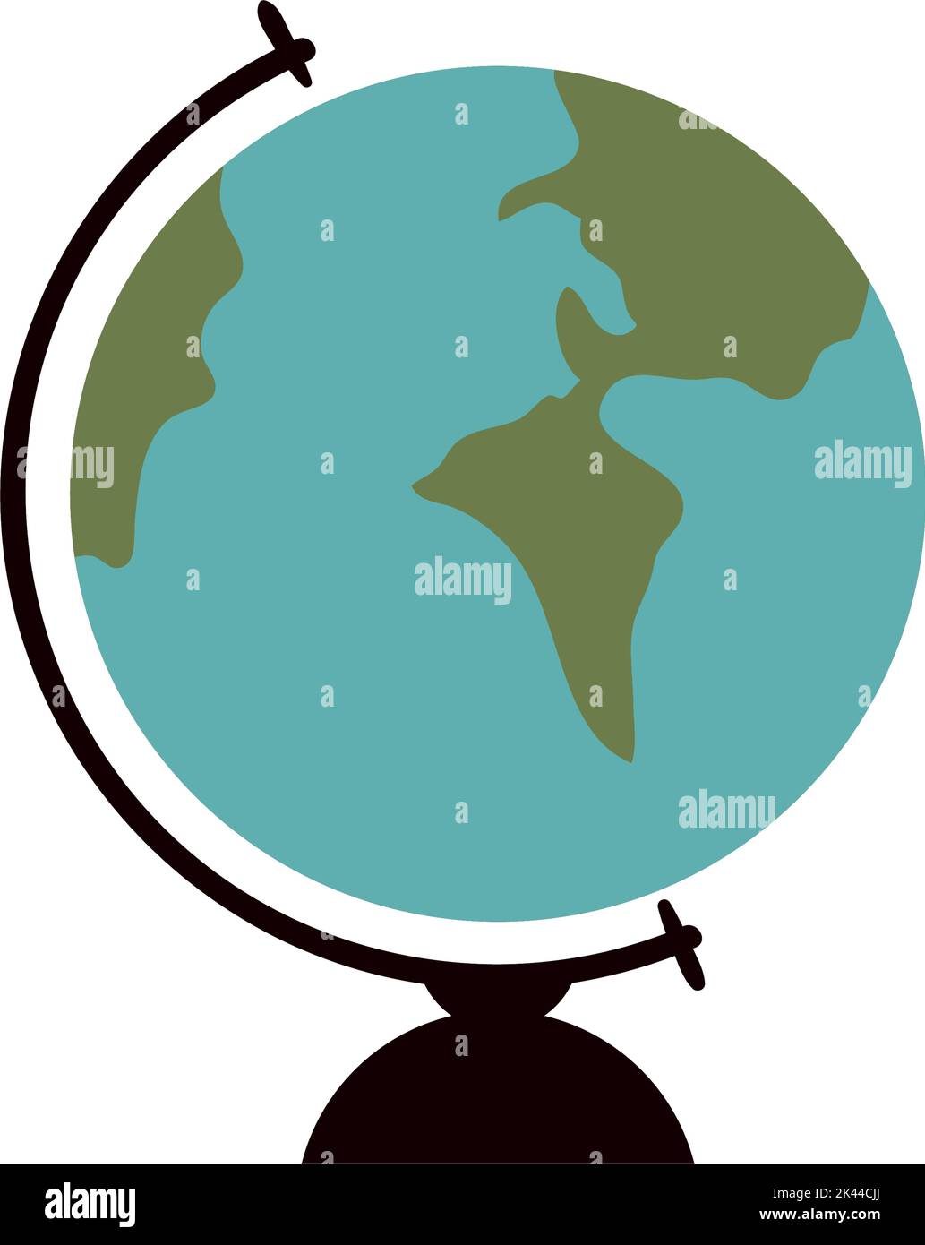school globe map Stock Vector Image & Art - Alamy