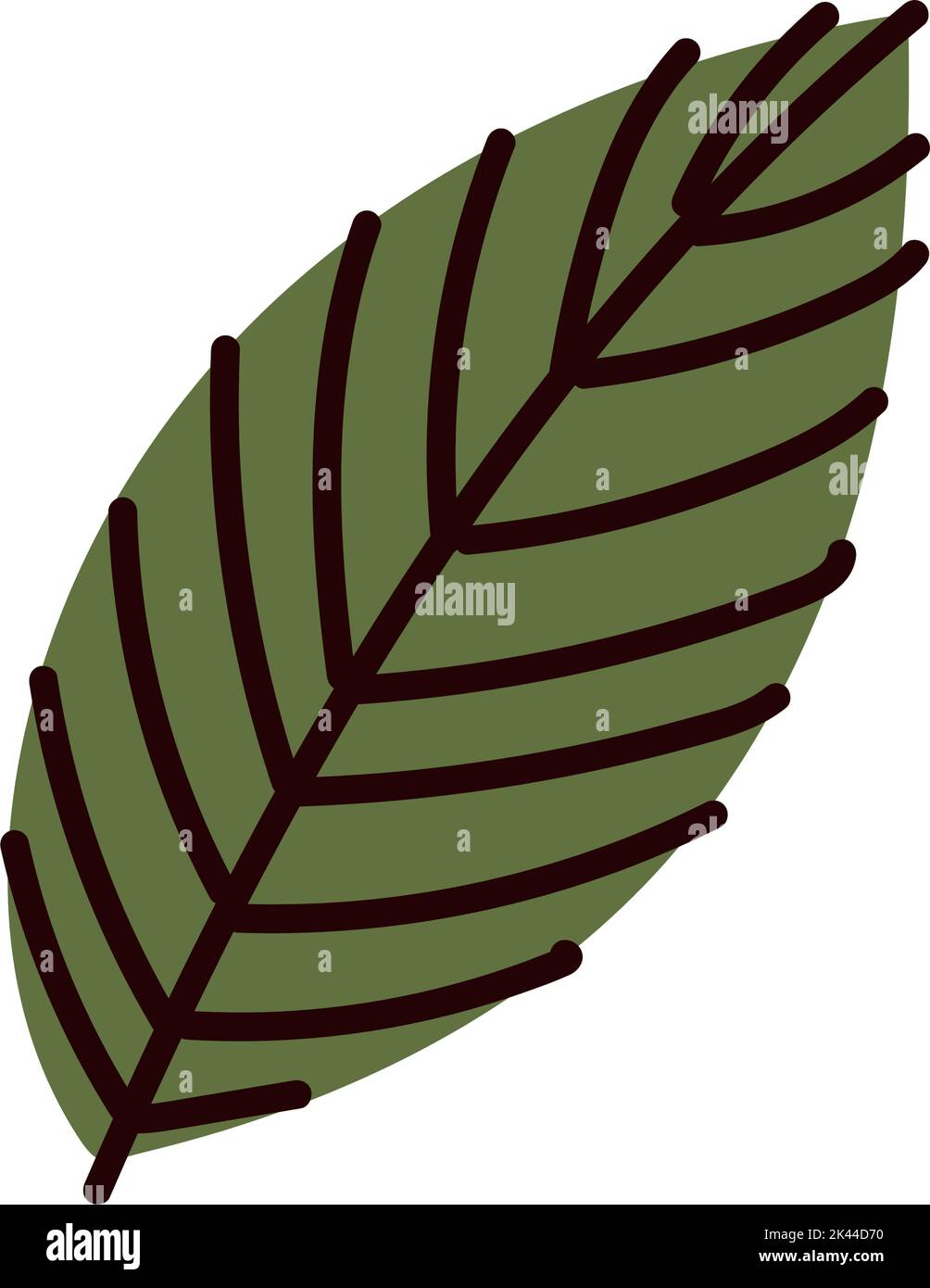 green leaf icon Stock Vector Image & Art - Alamy