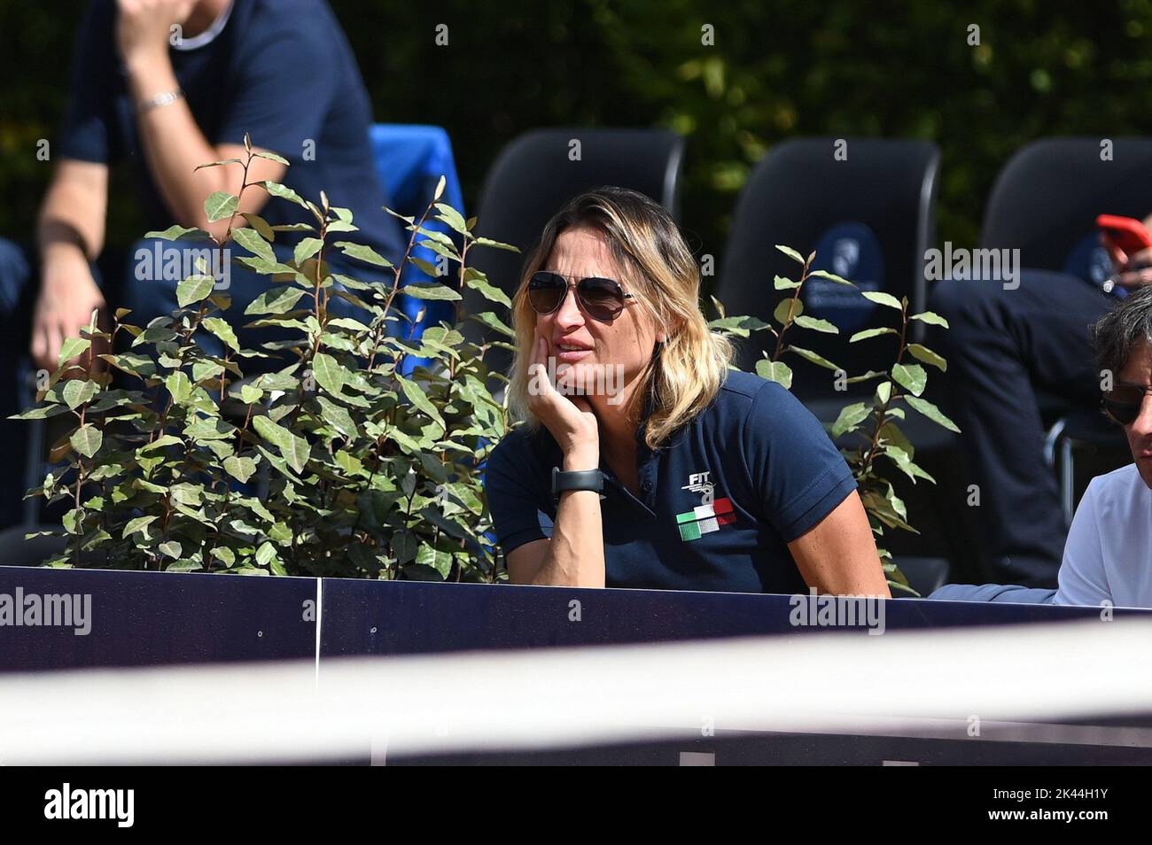 Tennis Club Parma, Parma, Italy, September 29, 2022, Tathiana Garbin italian coach of davis cup  during  Parma Ladies Open WTA250 - Tennis Internation Stock Photo