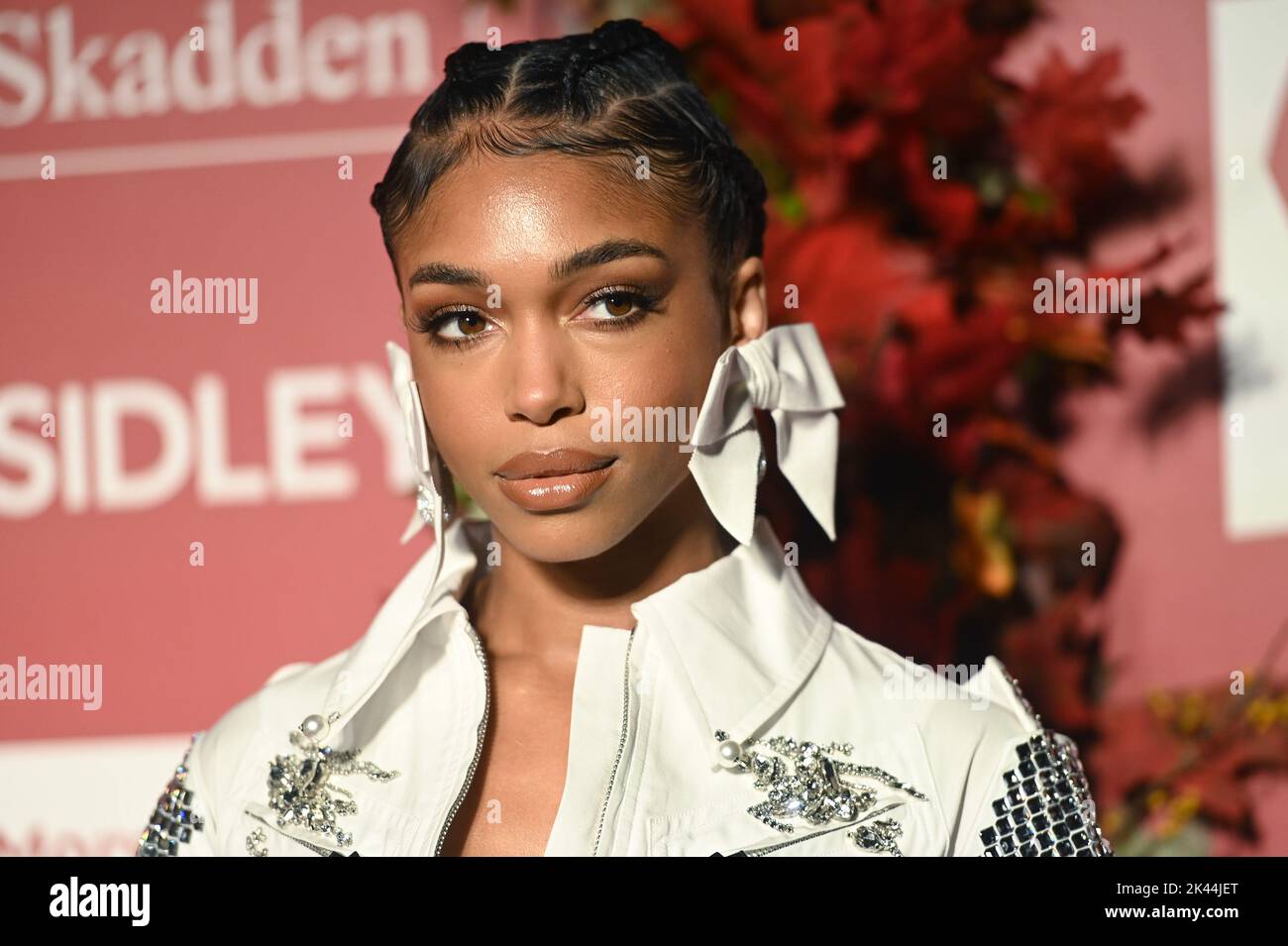 New York, NY, September 29, 2022. Lori Harvey attends the Albie Awards
