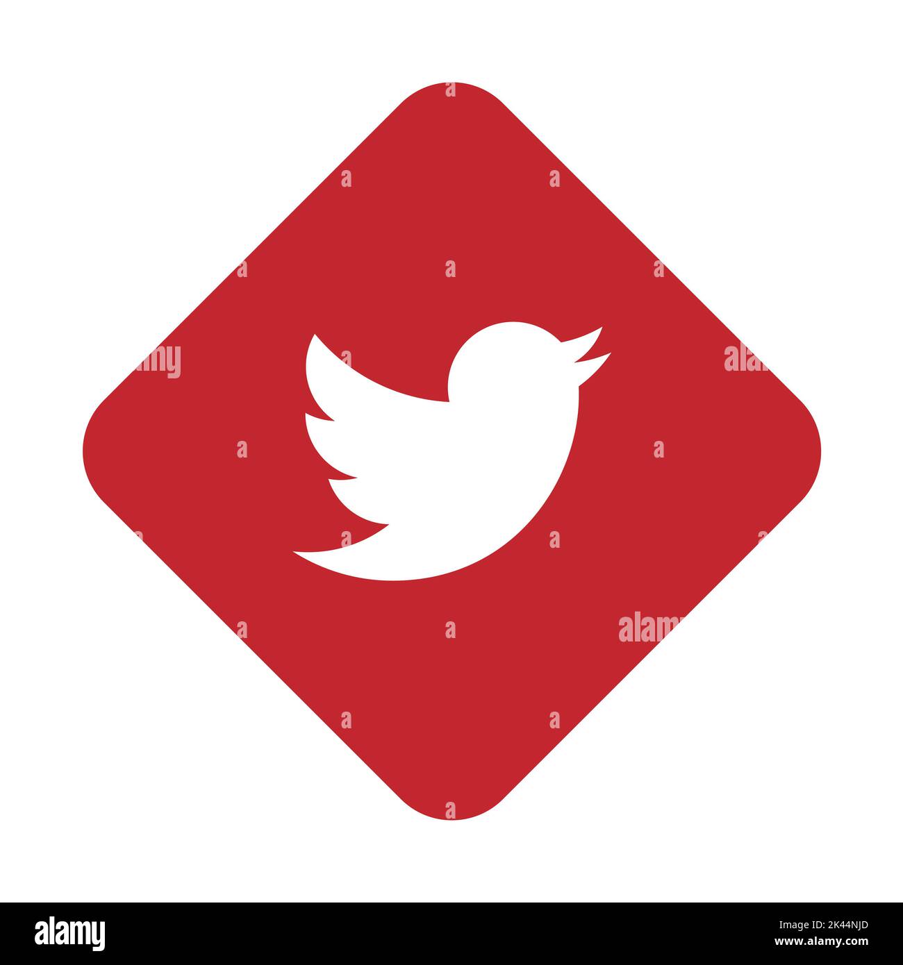 Twitter social media app icon Stock Vector Image & Art Alamy