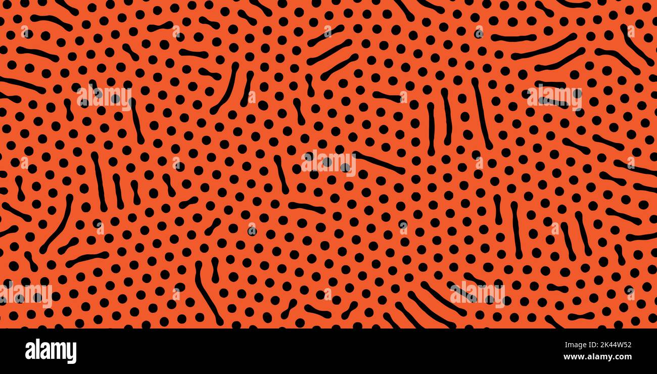 Abstract organic seamless pattern in black and white Stock Vector Image ...