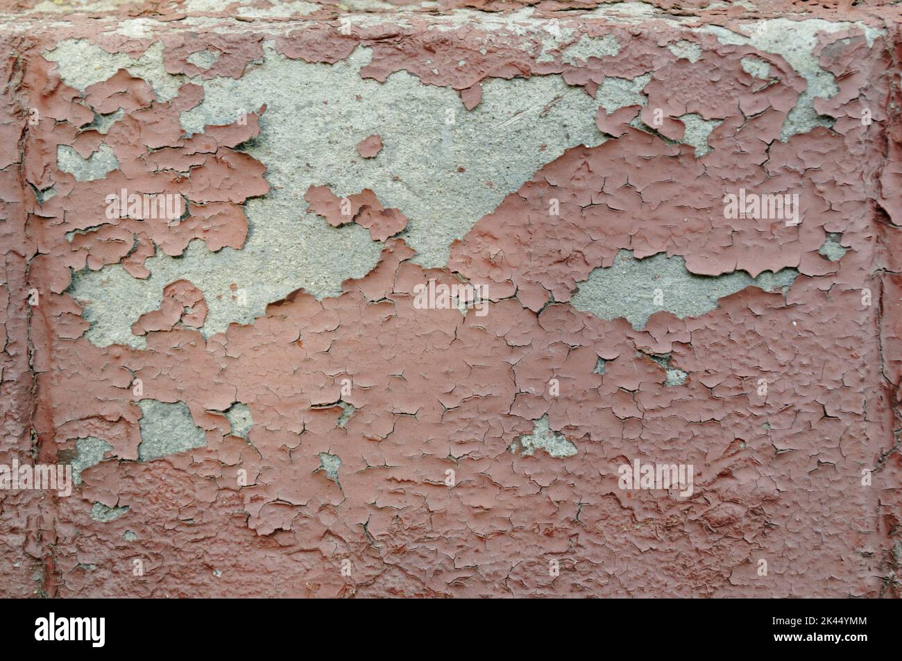 Brick Wall Peeling Paint Stock Image Stock Photo Alamy