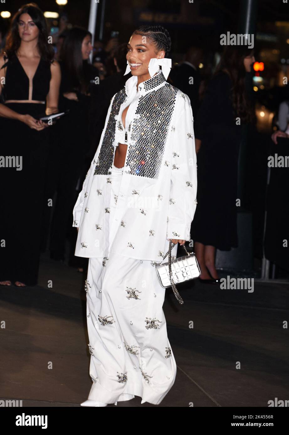 Lori Harvey at the Clooney Foundation For Justice Inaugural Albie