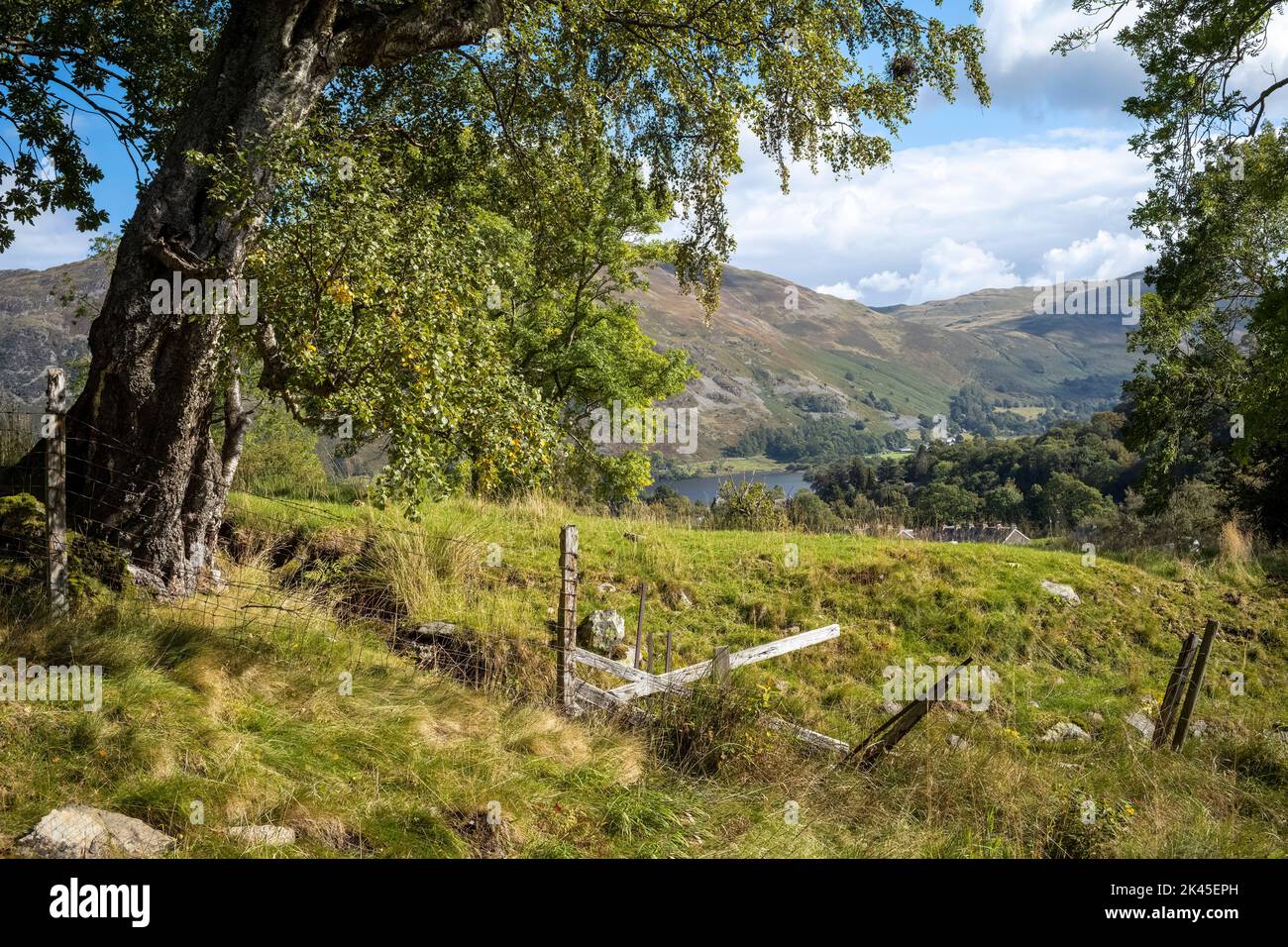 Tranquillity above Glenridding, Lake District National Park, Cumbria, UK Stock Photo
