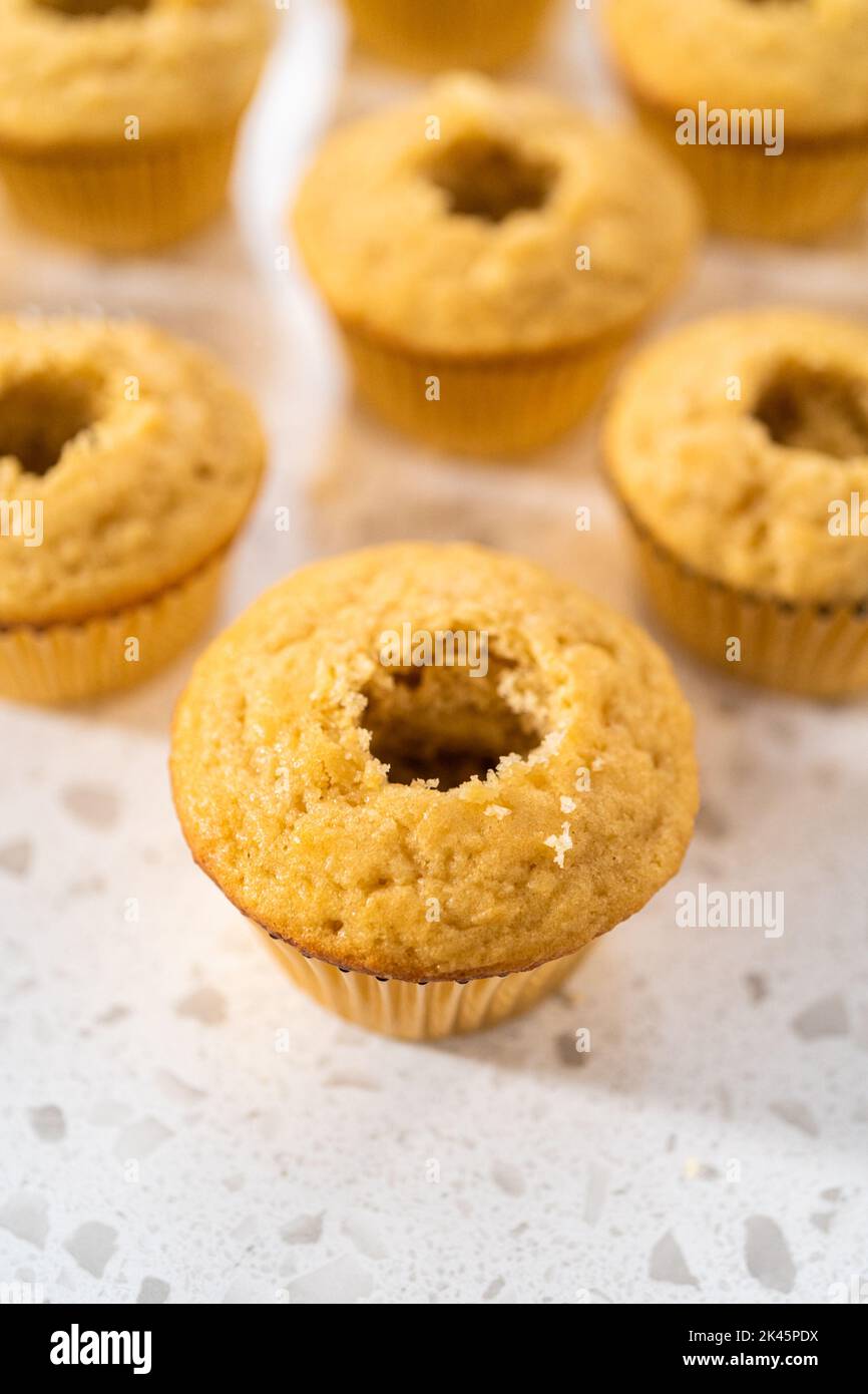 Dulce de Leche Cupcakes Stock Photo - Alamy