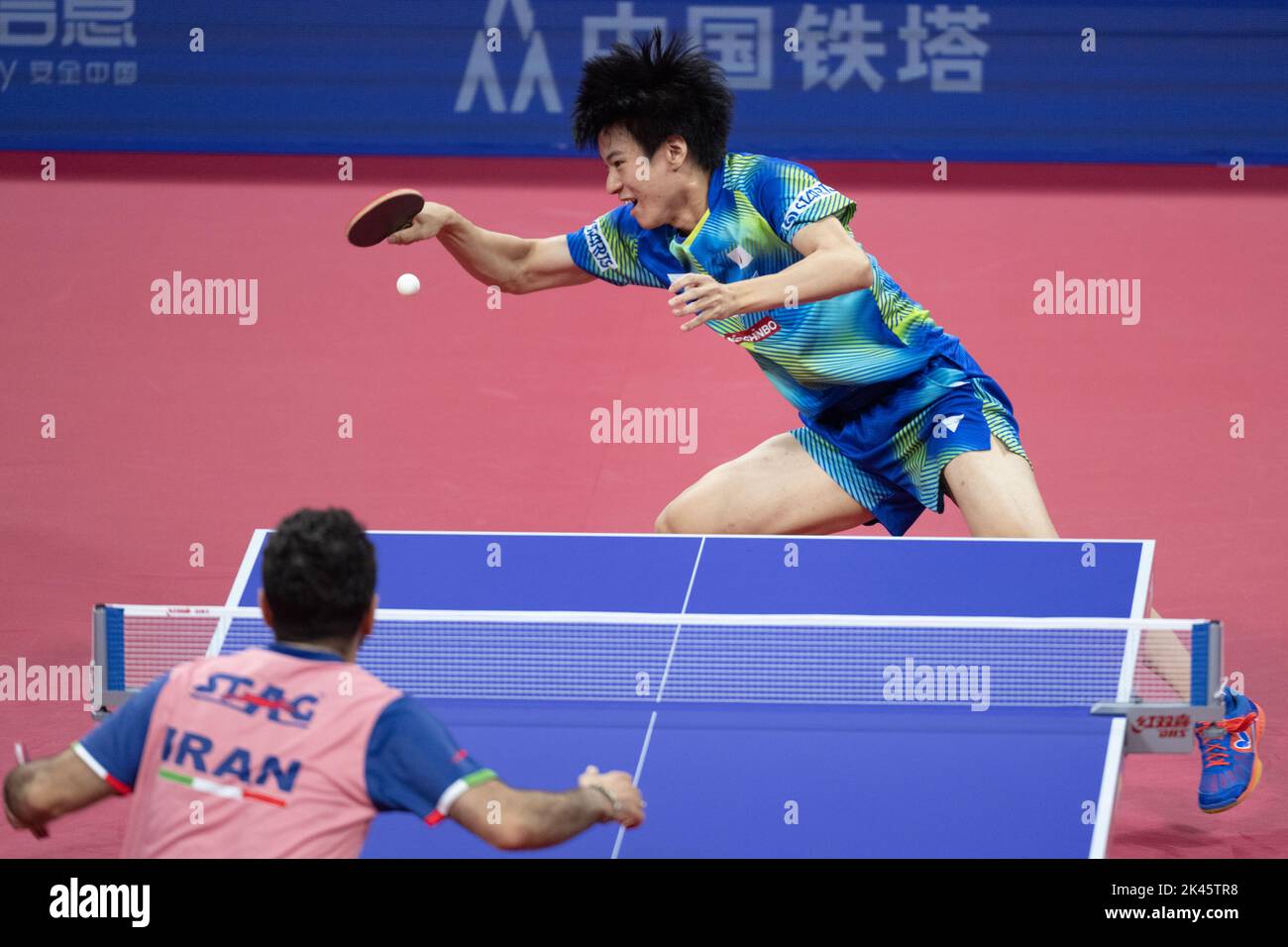 2022 ITTF World Team Table Tennis Championships Finals: Japan vs.  Iran-Xinhua