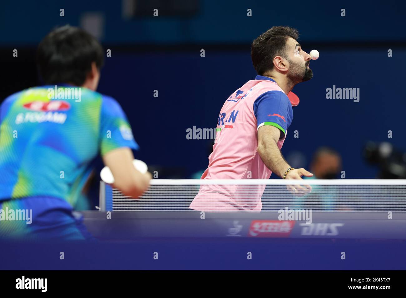 2022 ITTF World Team Table Tennis Championships Finals: Japan vs.  Iran-Xinhua